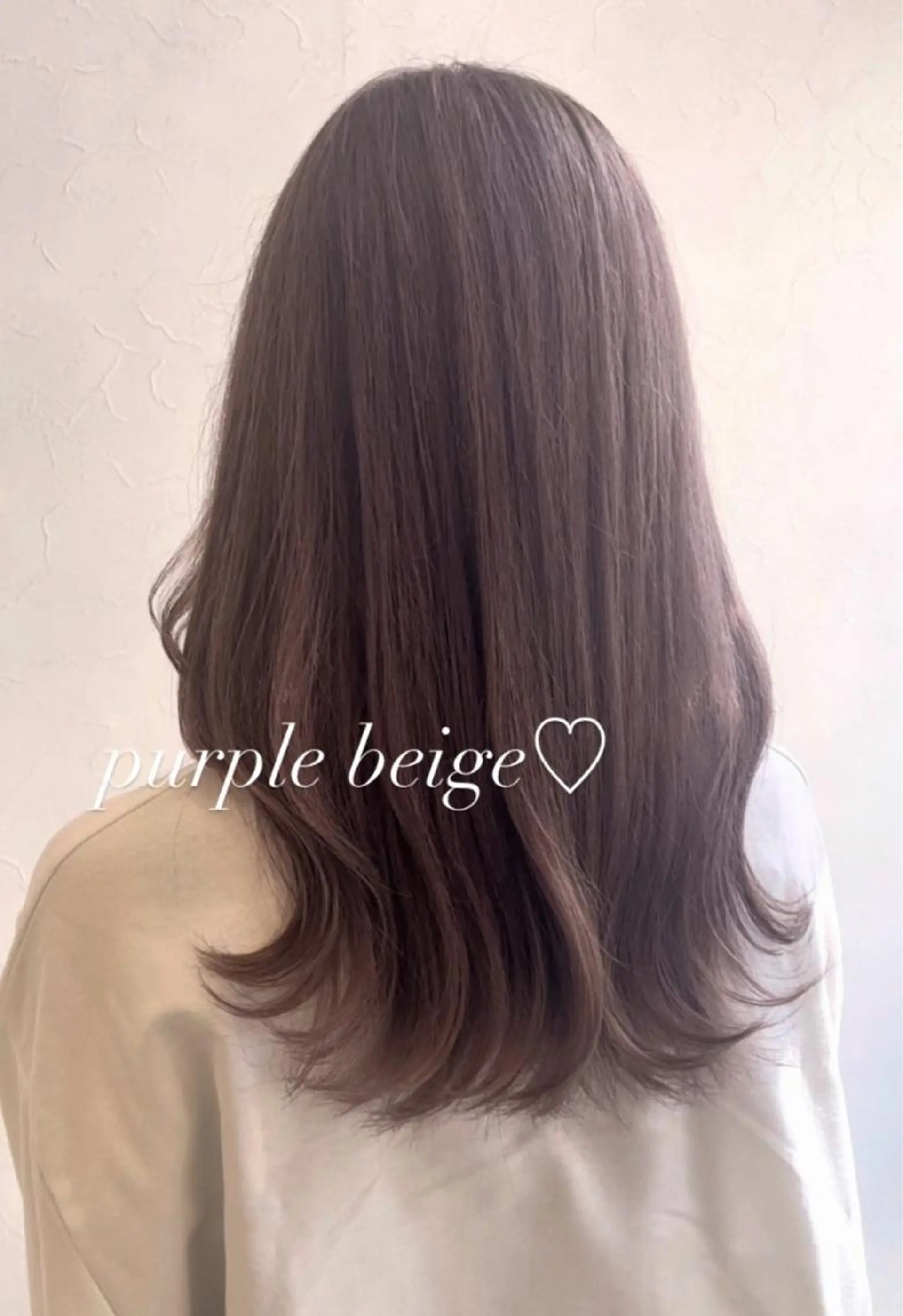 セミロング カラー nakahara madokaのヘアスタイル