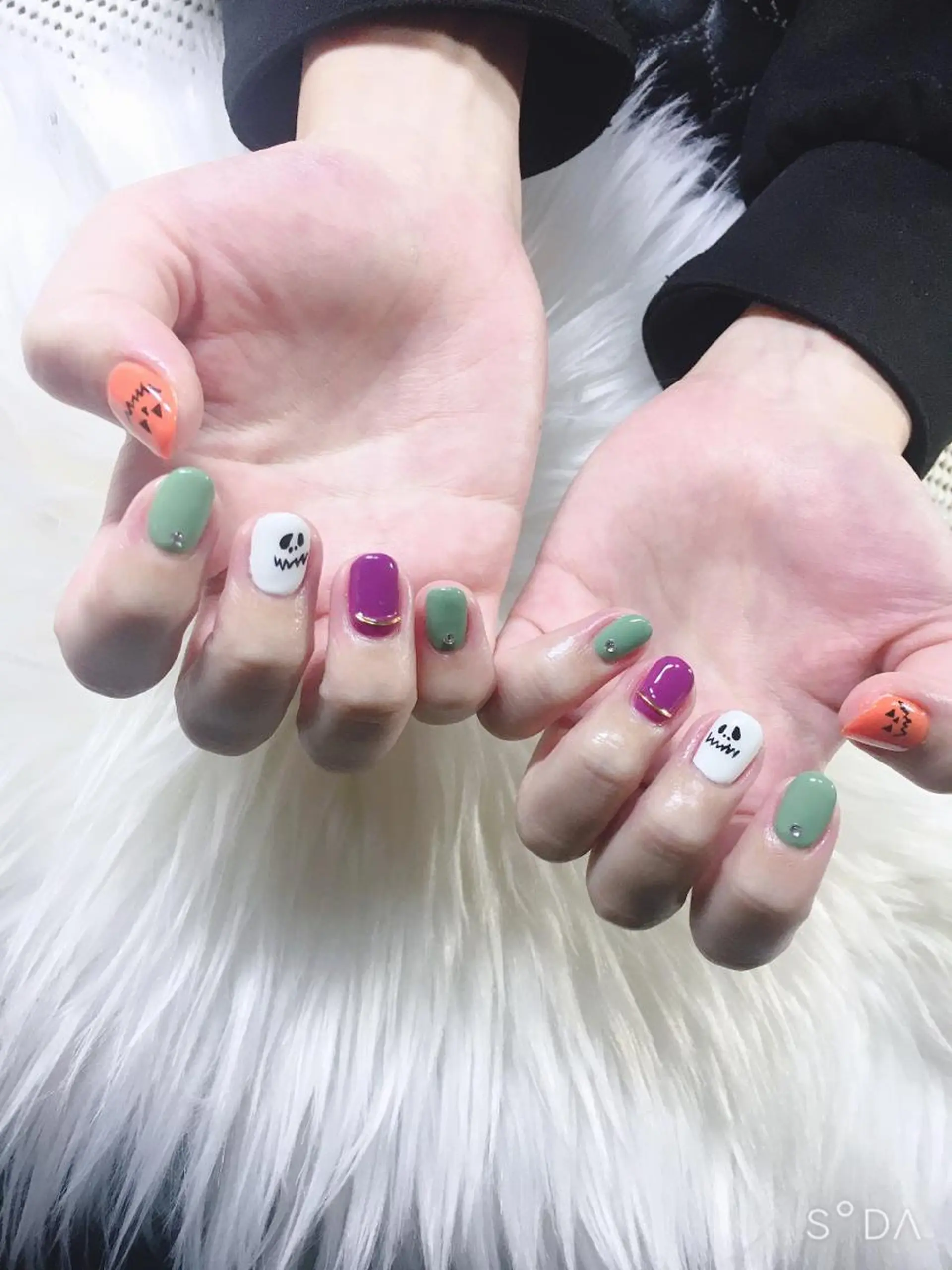 ネイル ハロウィン miwa ミワのネイルデザイン