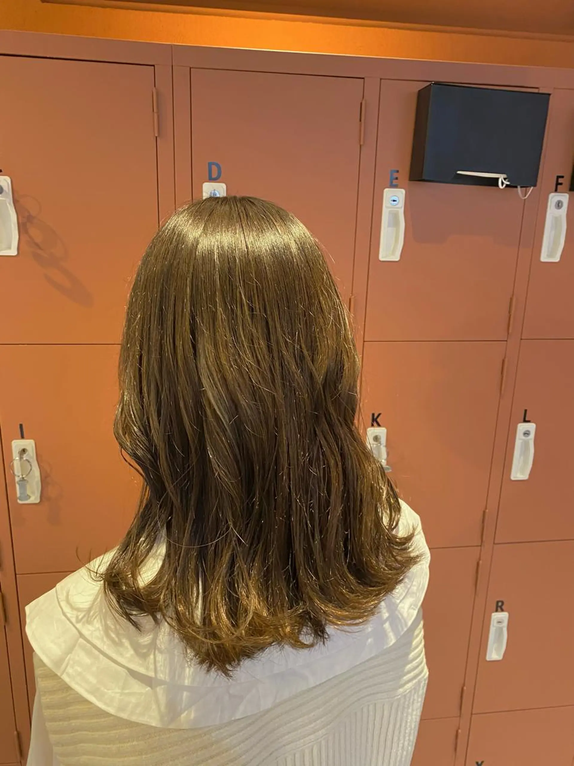 ミディアム カラー 透明感カラー/西梅田 / nagisa🦋のヘアスタイル