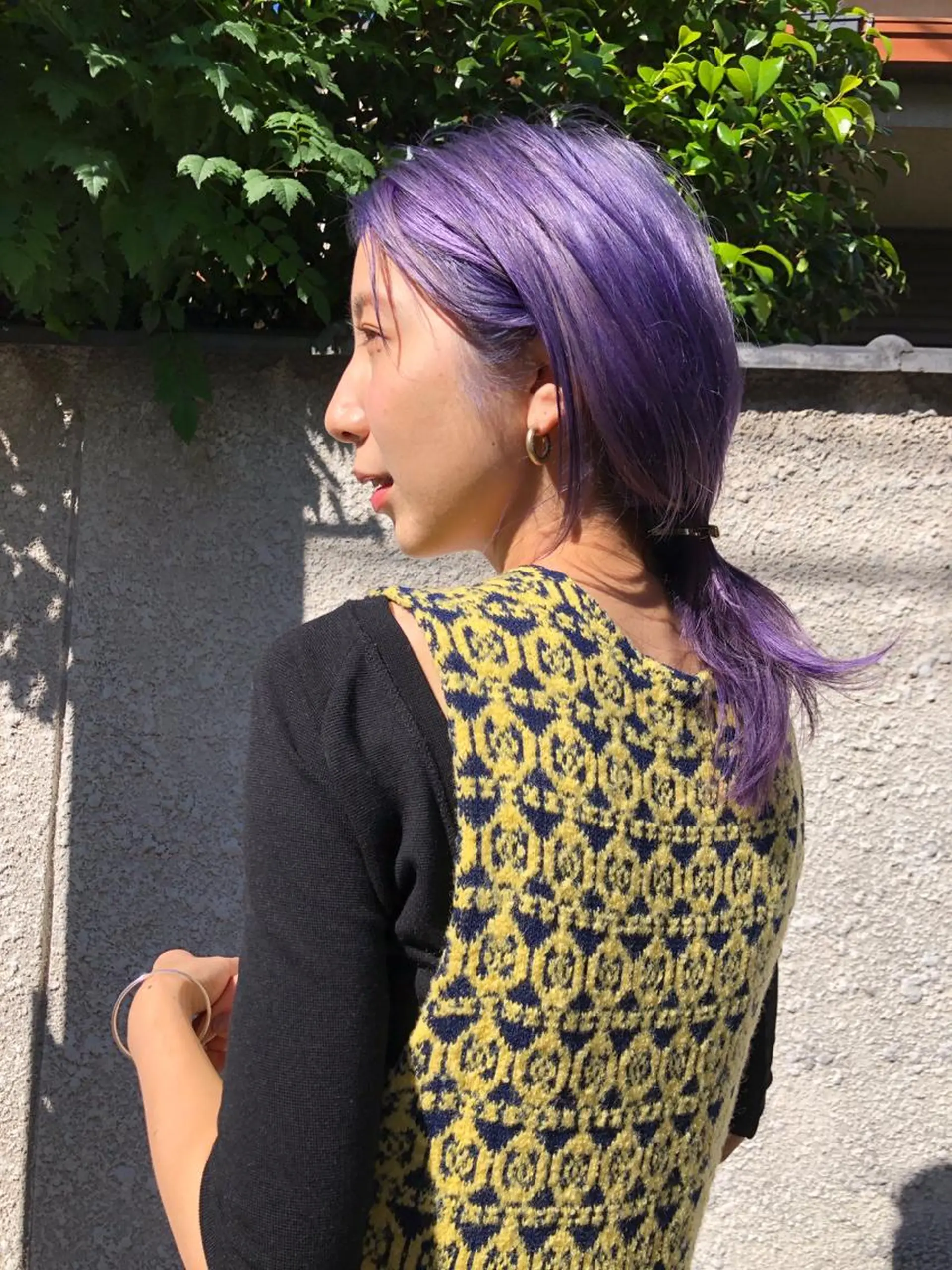 セミロング カラー eri kinjoのヘアスタイル