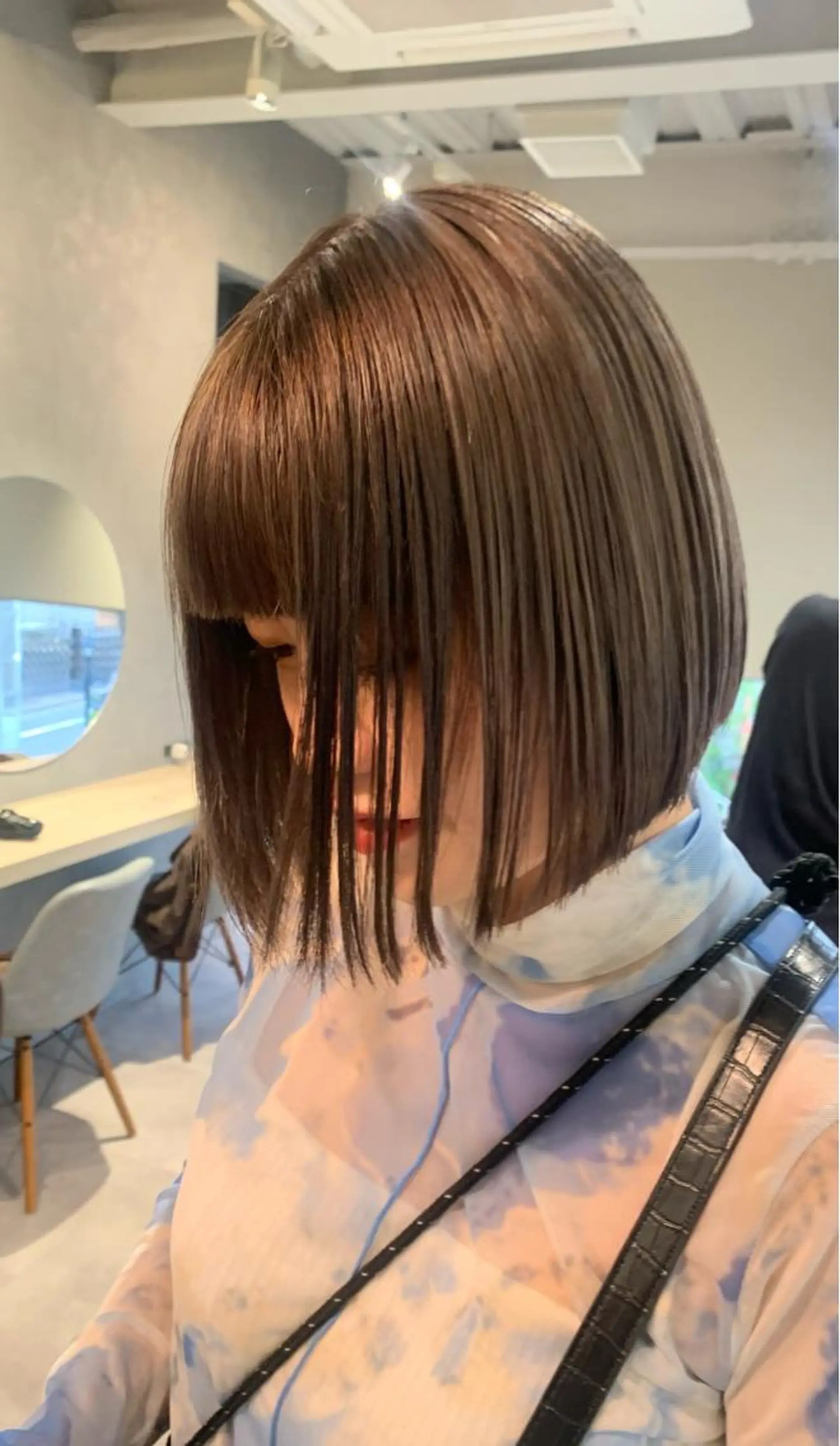 ショート ヘアカラー 【髪質改善🌿】木本 志歩のヘアスタイル