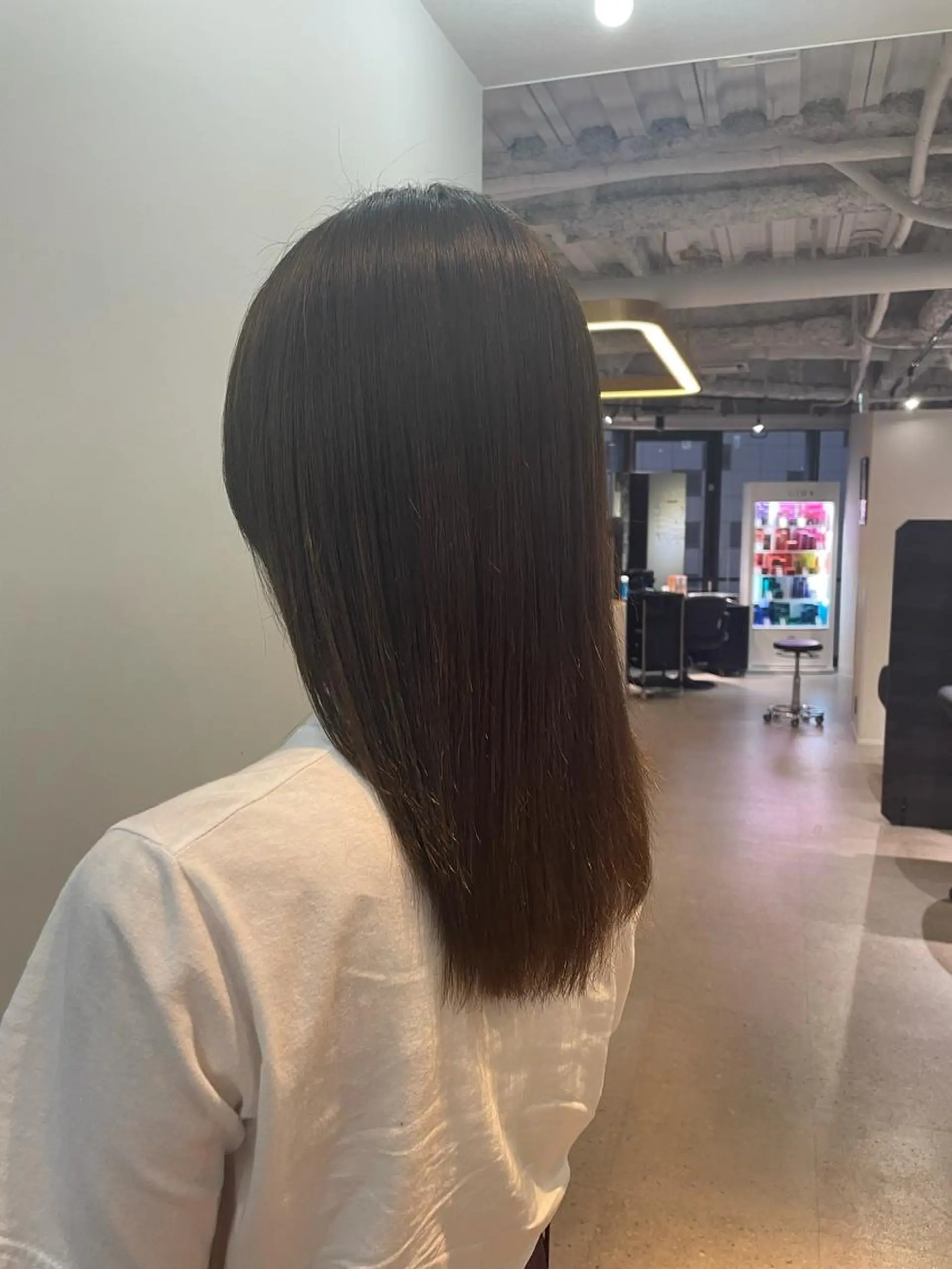 セミロング カラー ショート/脱白髪染め ☆宇﨑悠実のヘアスタイル