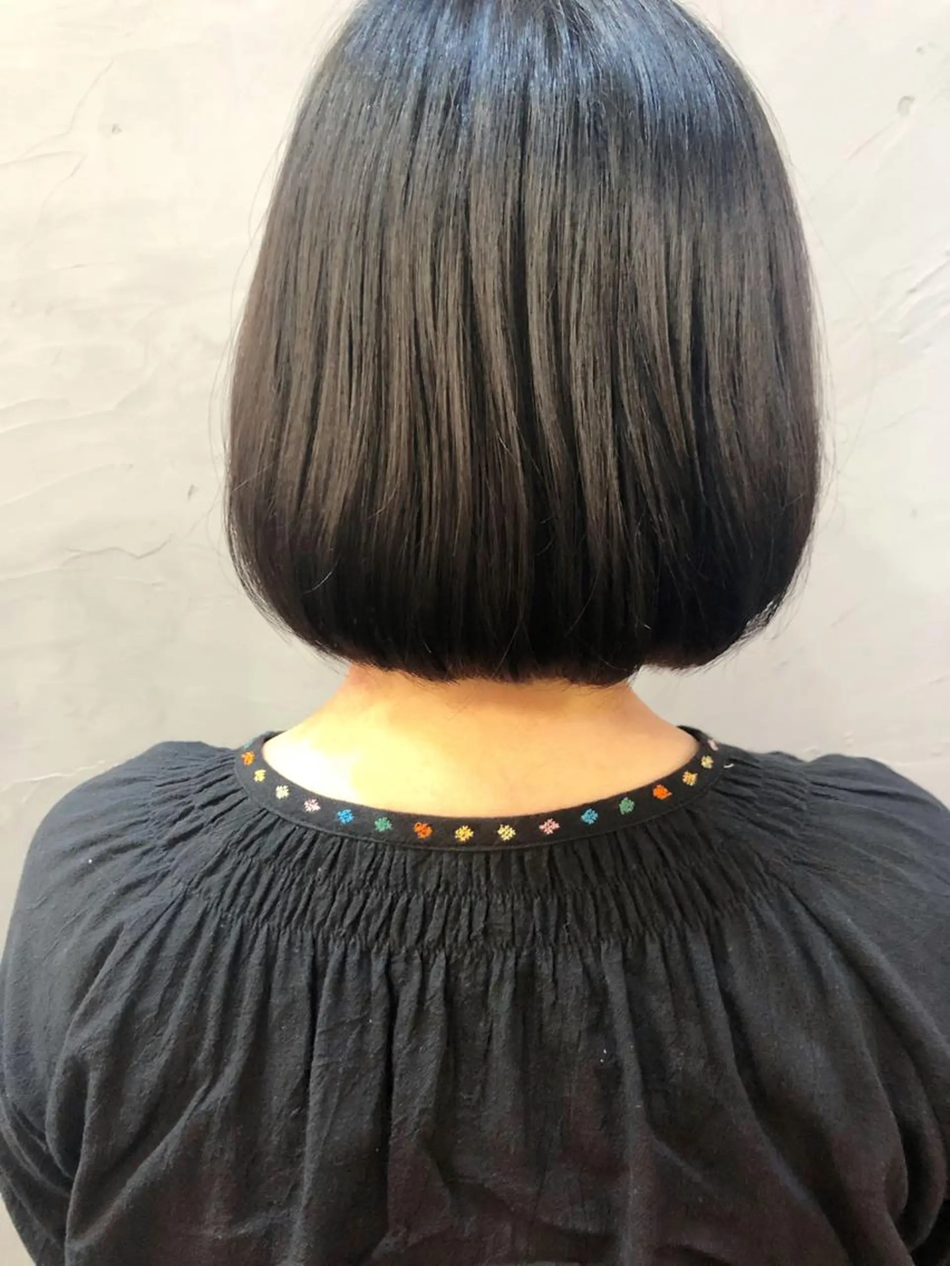 ミディアム カラー 長井 美佳のヘアスタイル