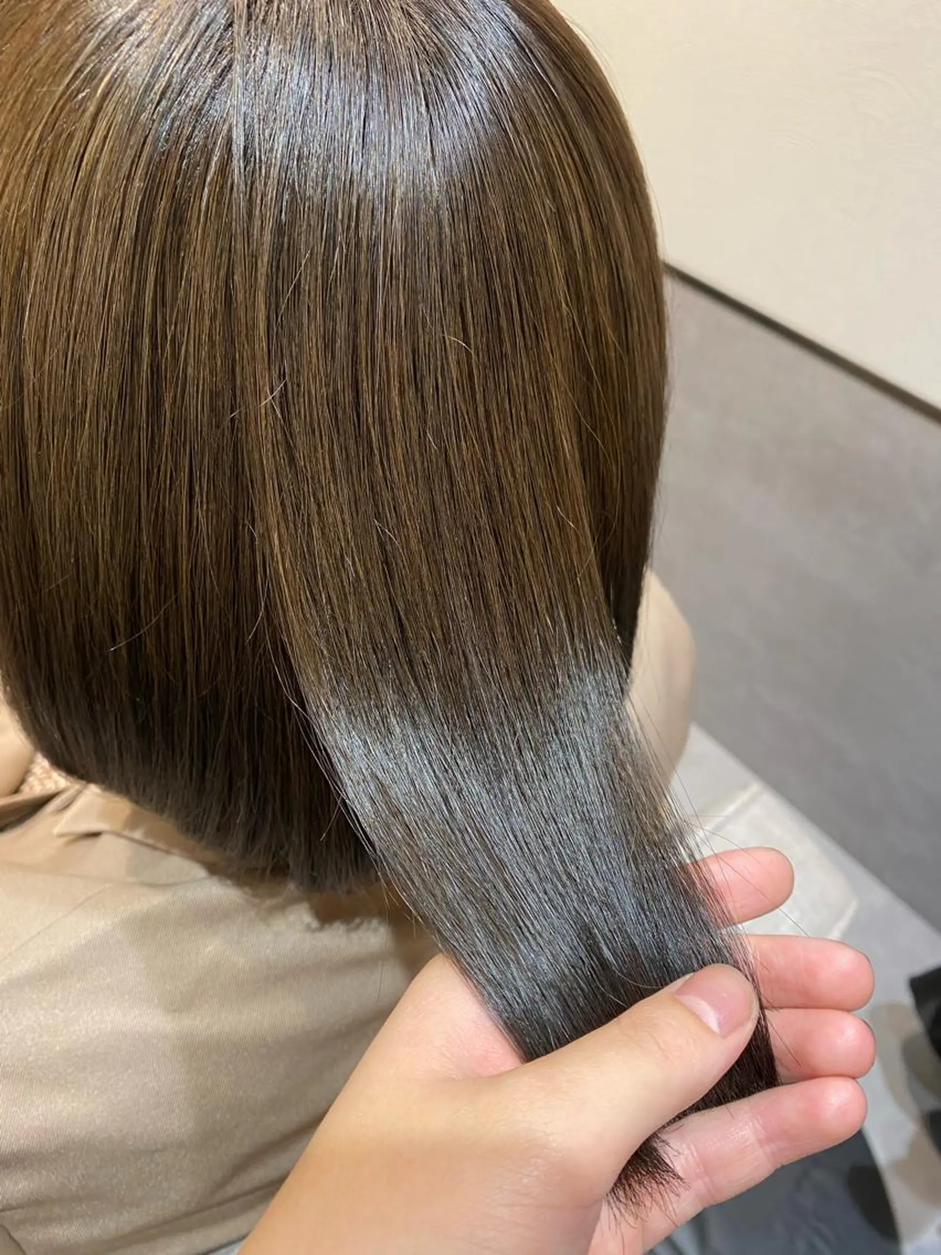 ミディアム カラー ヘアカラー やまぐち あやみのヘアスタイル