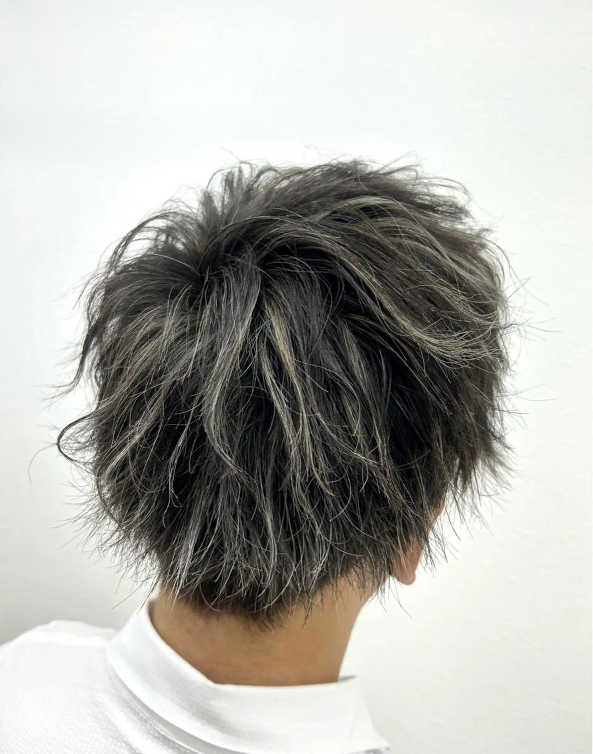メンズ ダブルスキルエクステ /羽エクステ白石宇由のヘアスタイル