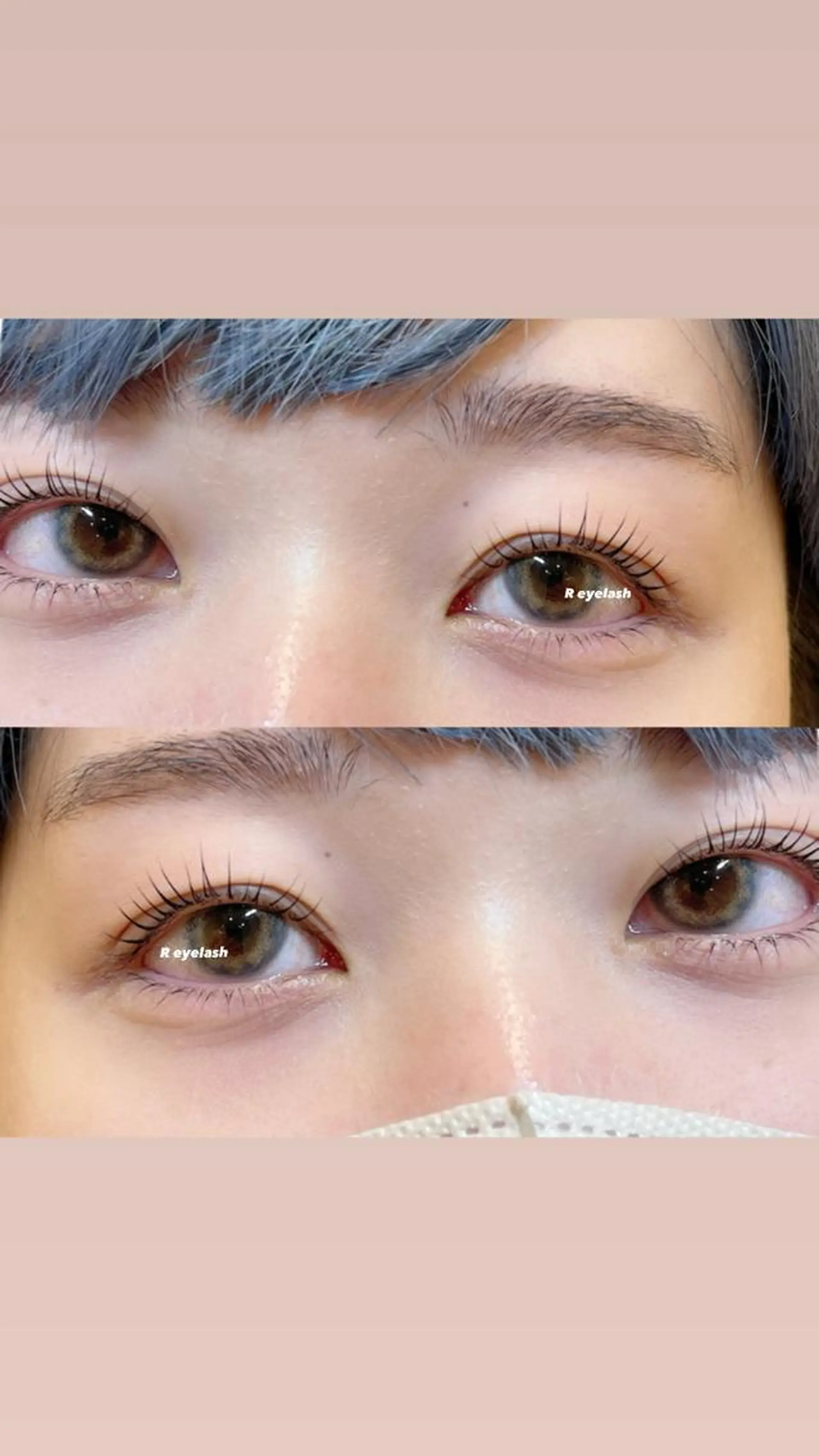 セミロング カラー パーマ ヘアアレンジ メンズ キッズ ネイル マツエク・マツパ アイブロウ マツパ 𝑹 eyelashのマツエク・マツパデザイン