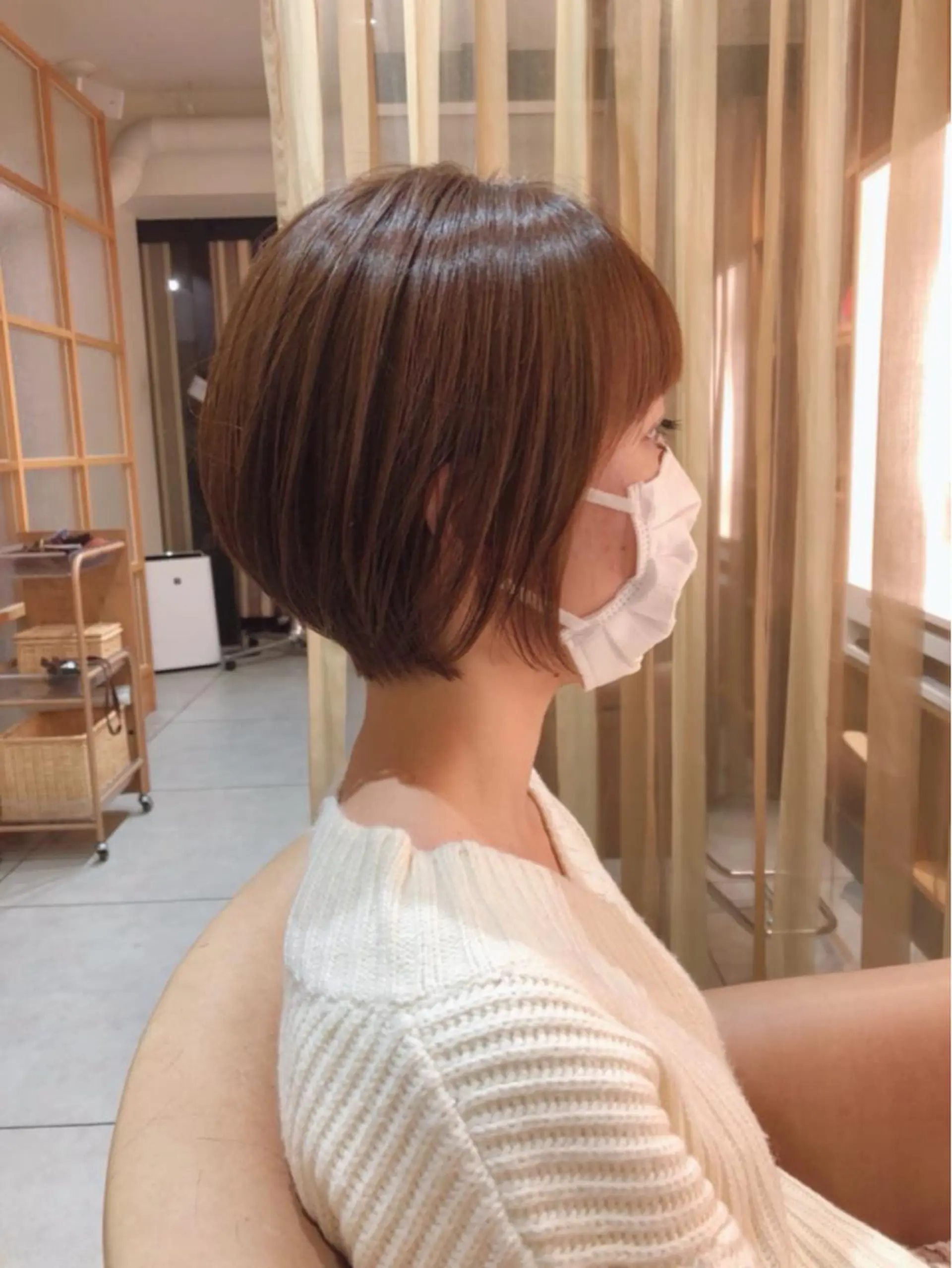 ショート ショートボブ ボブ ショートヘア 髪質改善特化 谷口祐綺のヘアスタイル