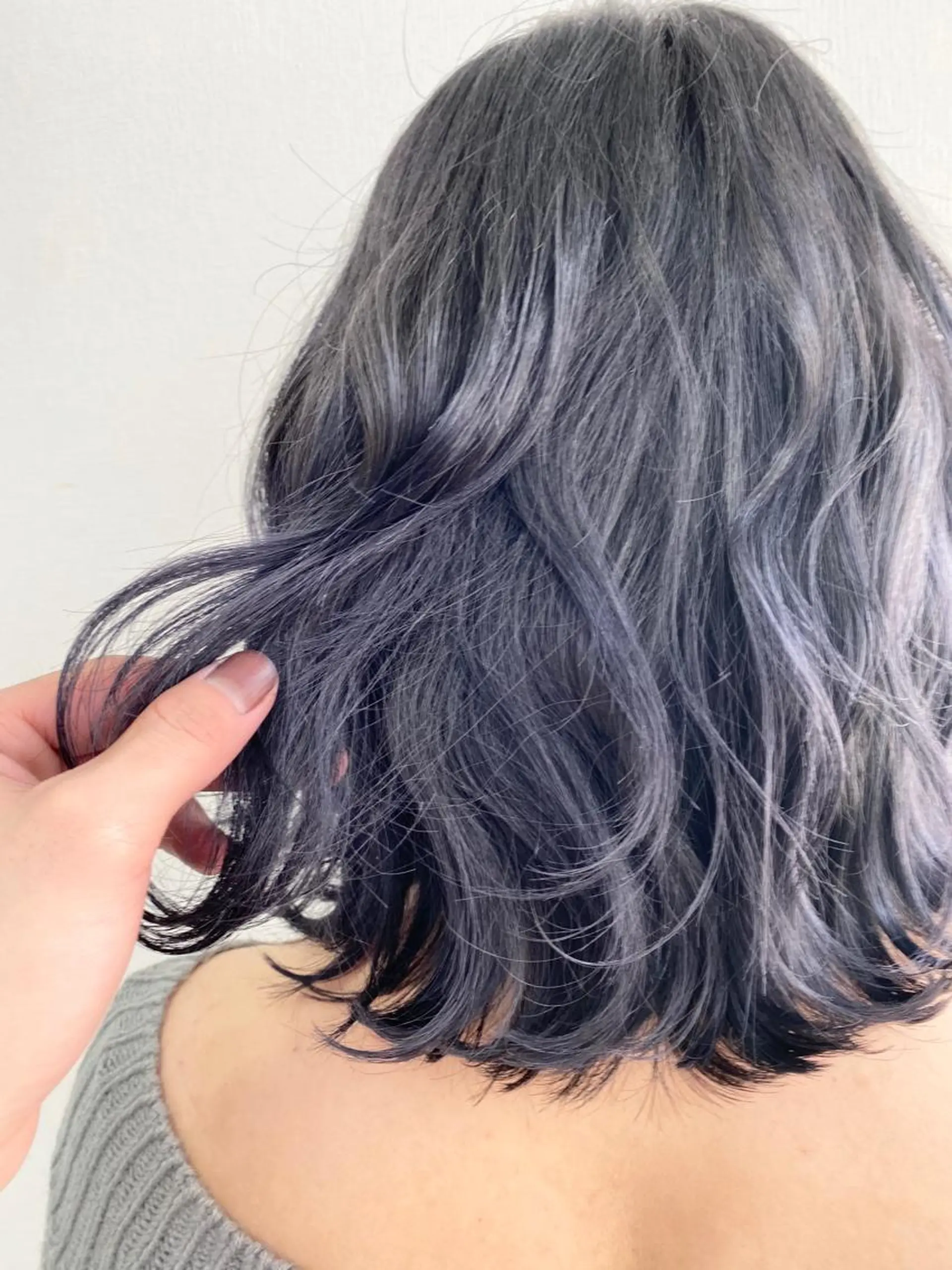 ミディアム カラー ヘアアレンジ メンズパーマ名人 TAKUMAのヘアスタイル