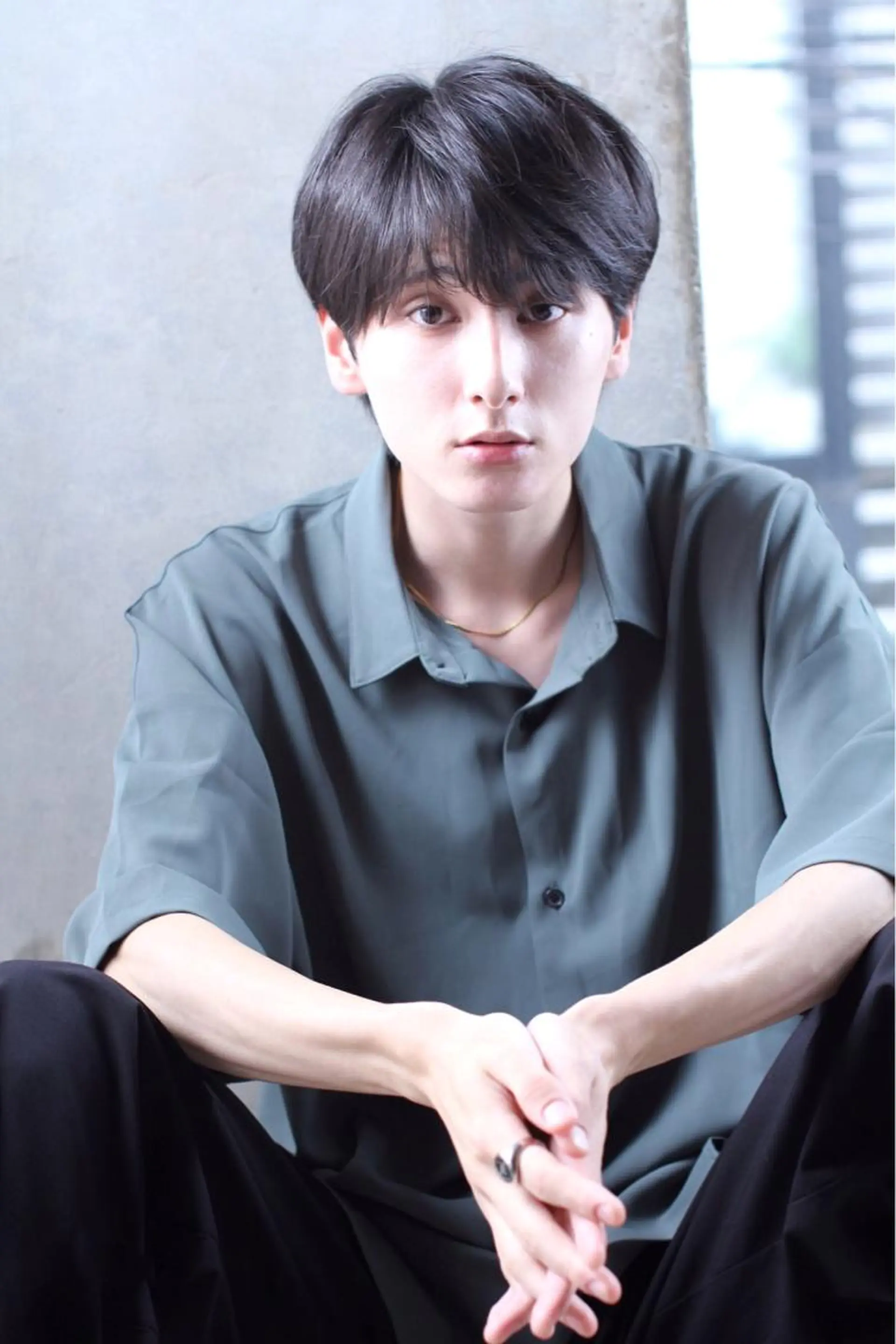 メンズ メンズ韓国風 マッシュ メンズパーマ シースルーマッシュ カット パーマ トリートメント ヘアセット 【メンズ特化】 ムネカタ アキトのヘアスタイル