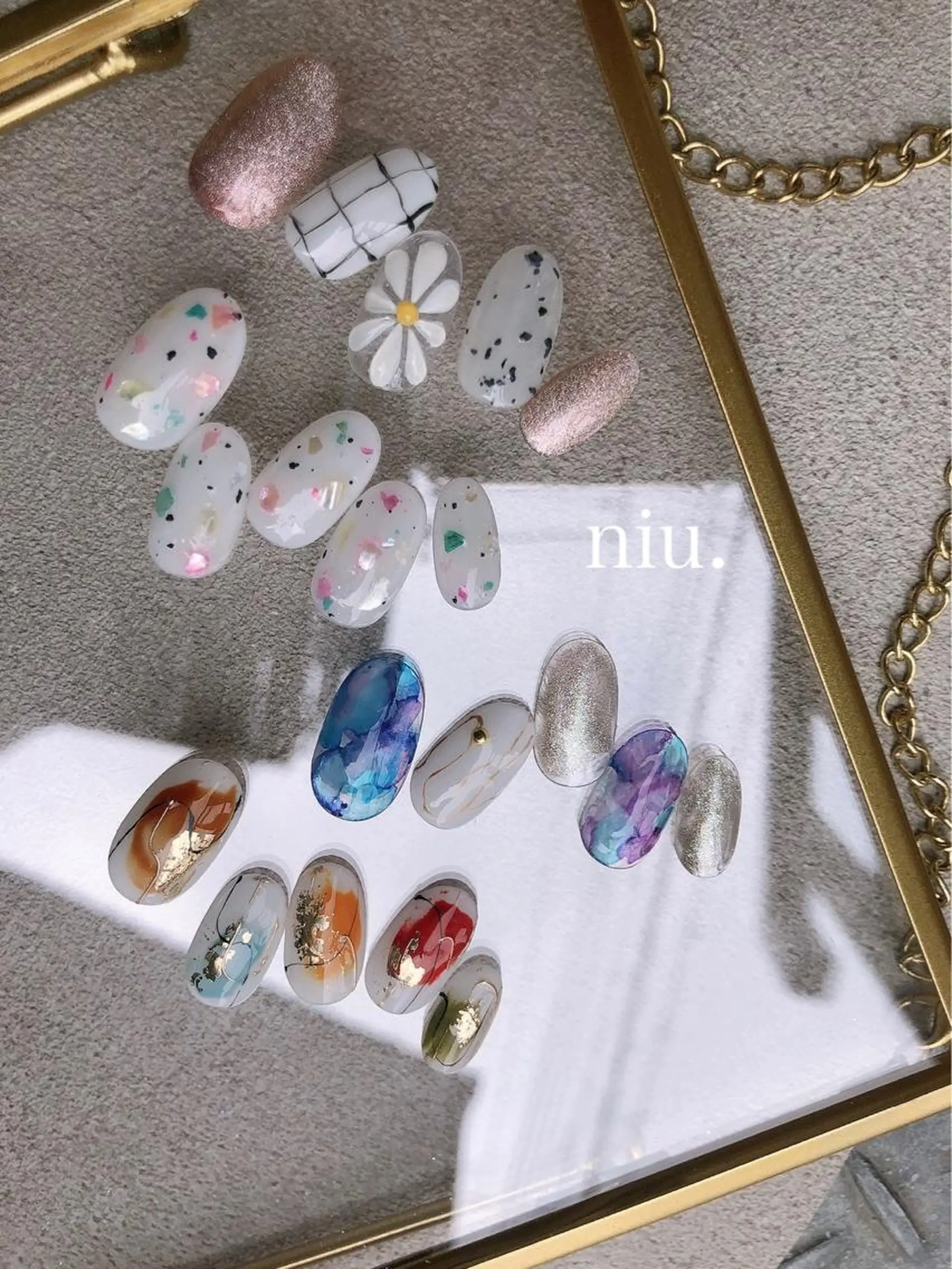 ネイル ニュアンスネイル nail salon niuのネイルデザイン