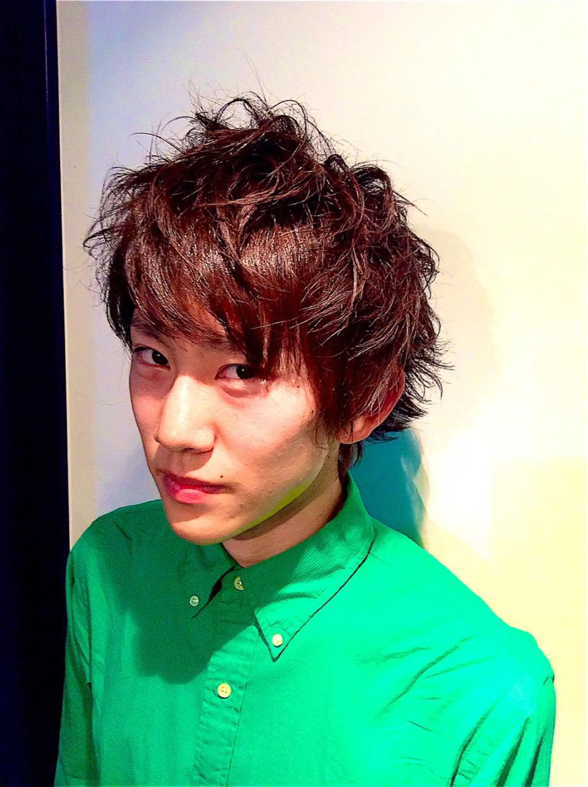 ショート メンズ ツーブロック 大木 拓瑞のヘアスタイル