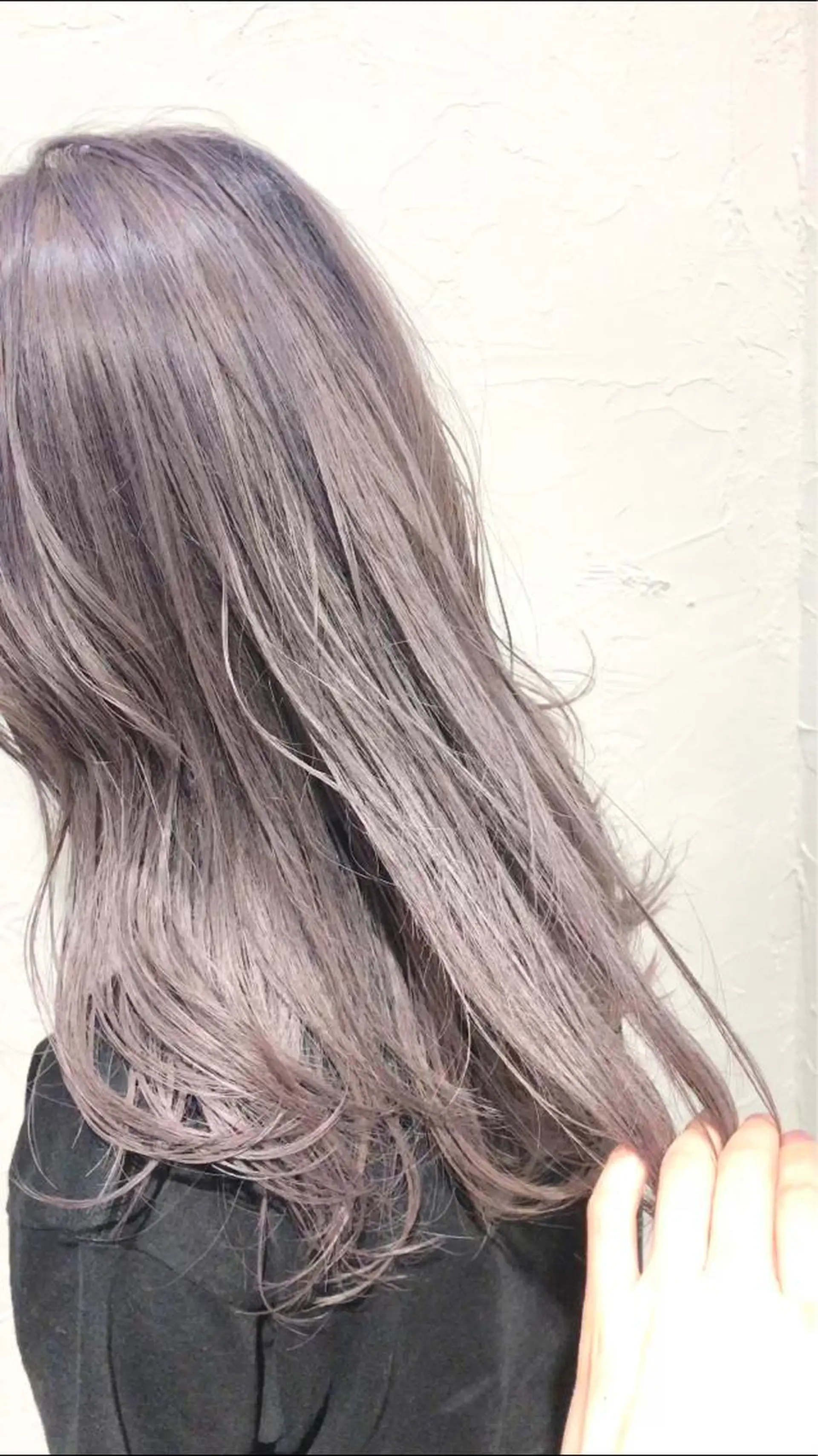 ミディアム カラー アッシュ ラベンダーカラー ラベンダーアッシュ 矢部 貴史のヘアスタイル