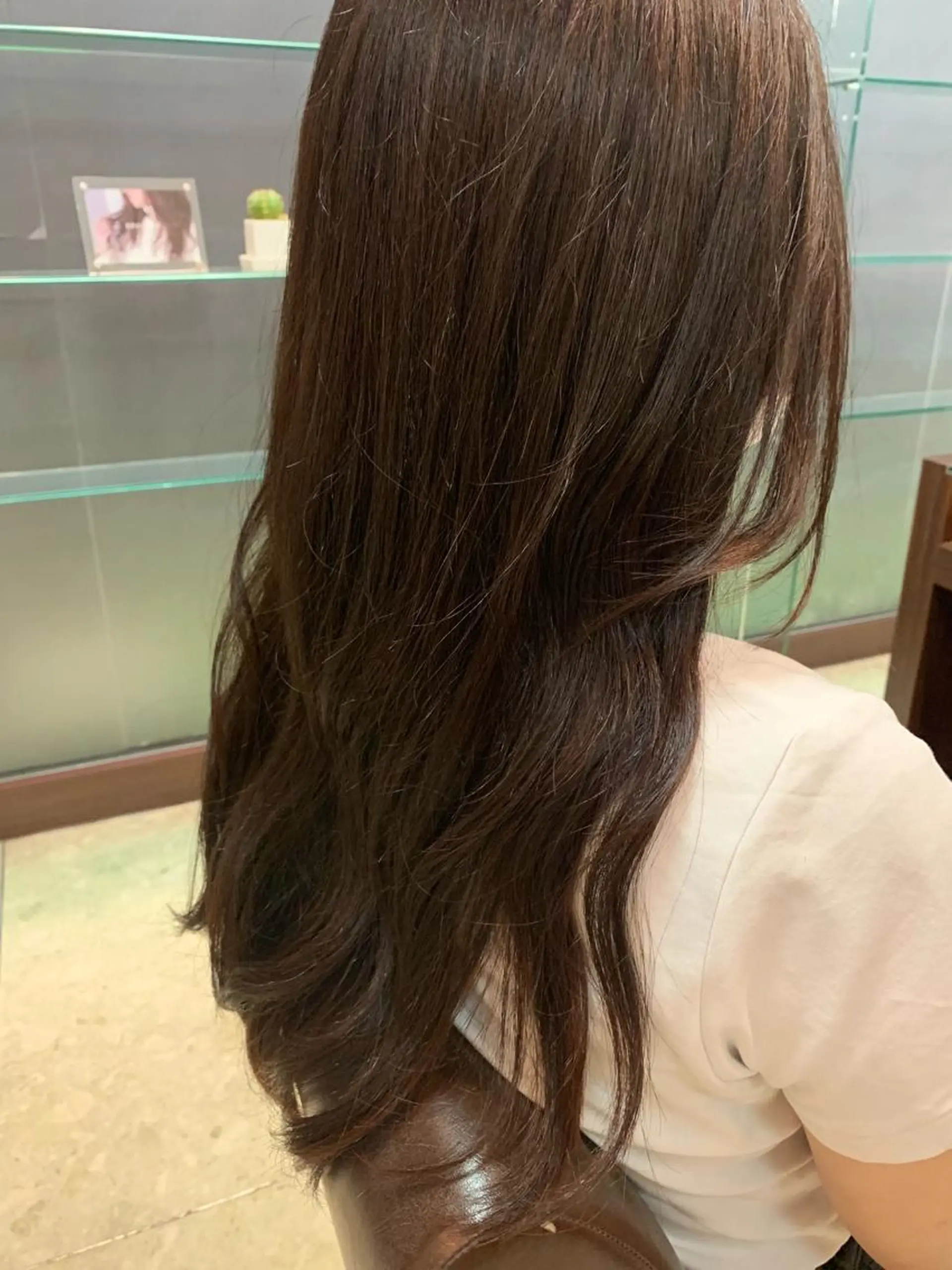 ロング 譜久島 かりんのヘアスタイル