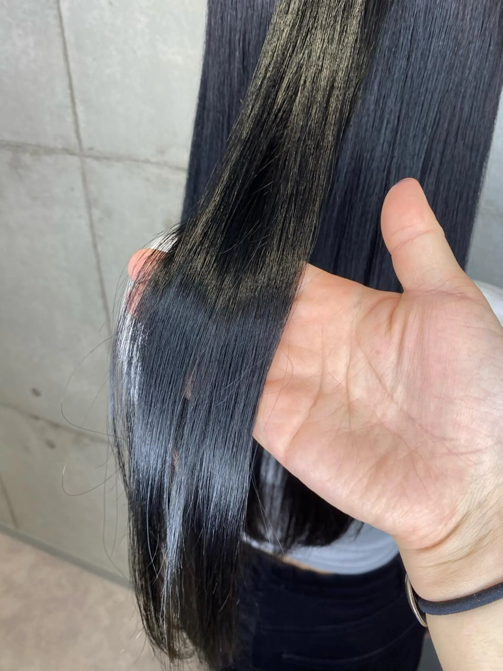 セミロング newi WASHIOのヘアスタイル