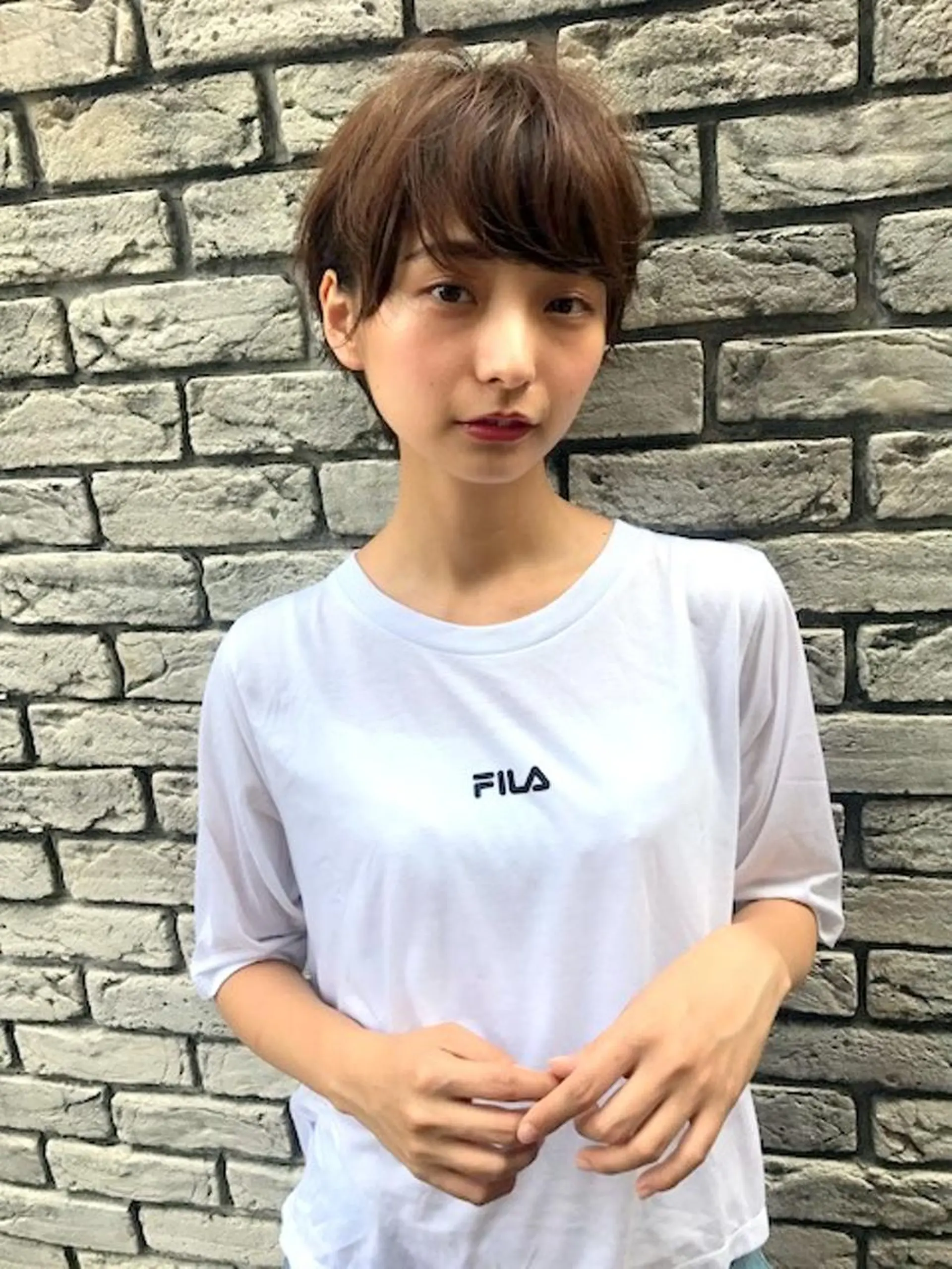 ショート 羽田 ひろむのヘアスタイル