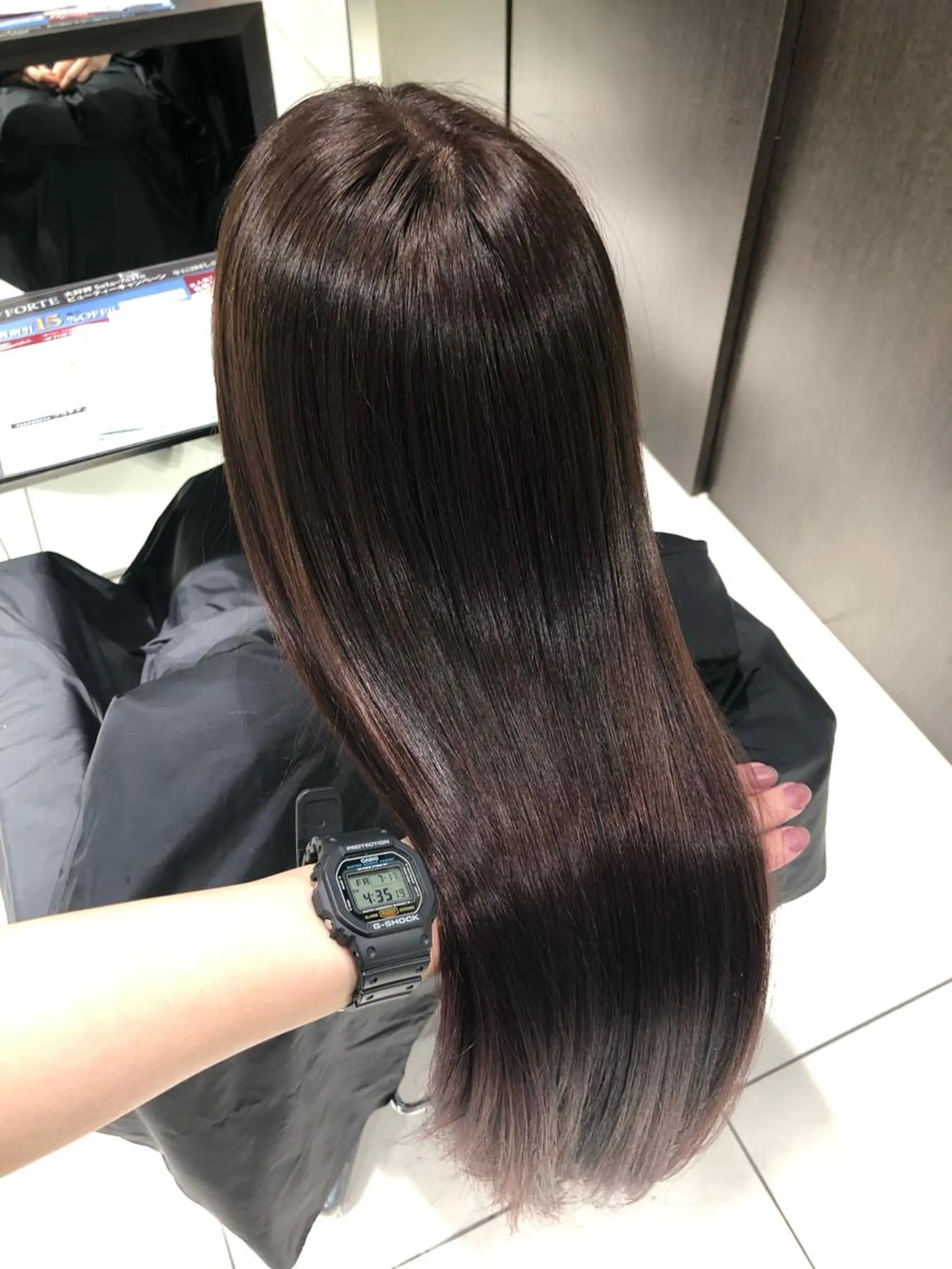 ロング カラー 韓国風ヘア 🇰🇷清水しいなのヘアスタイル