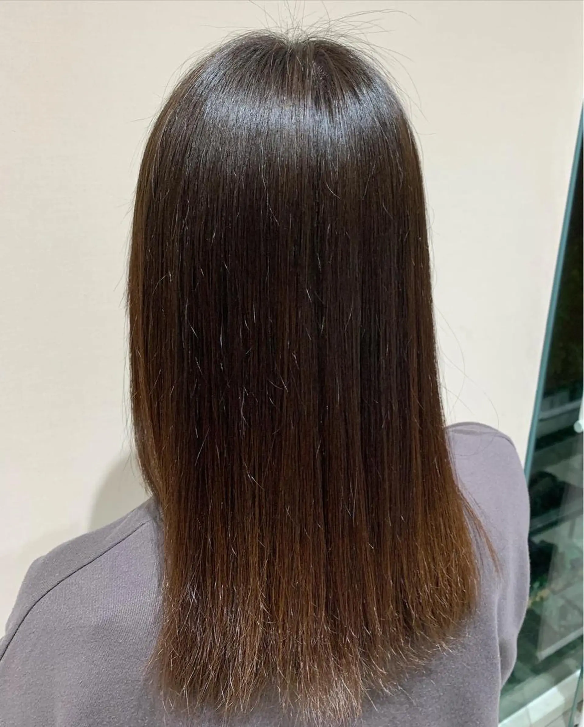 セミロング カット 縮毛矯正 ユナイテッドビューティー金沢所属・池本 勇大のヘアスタイル