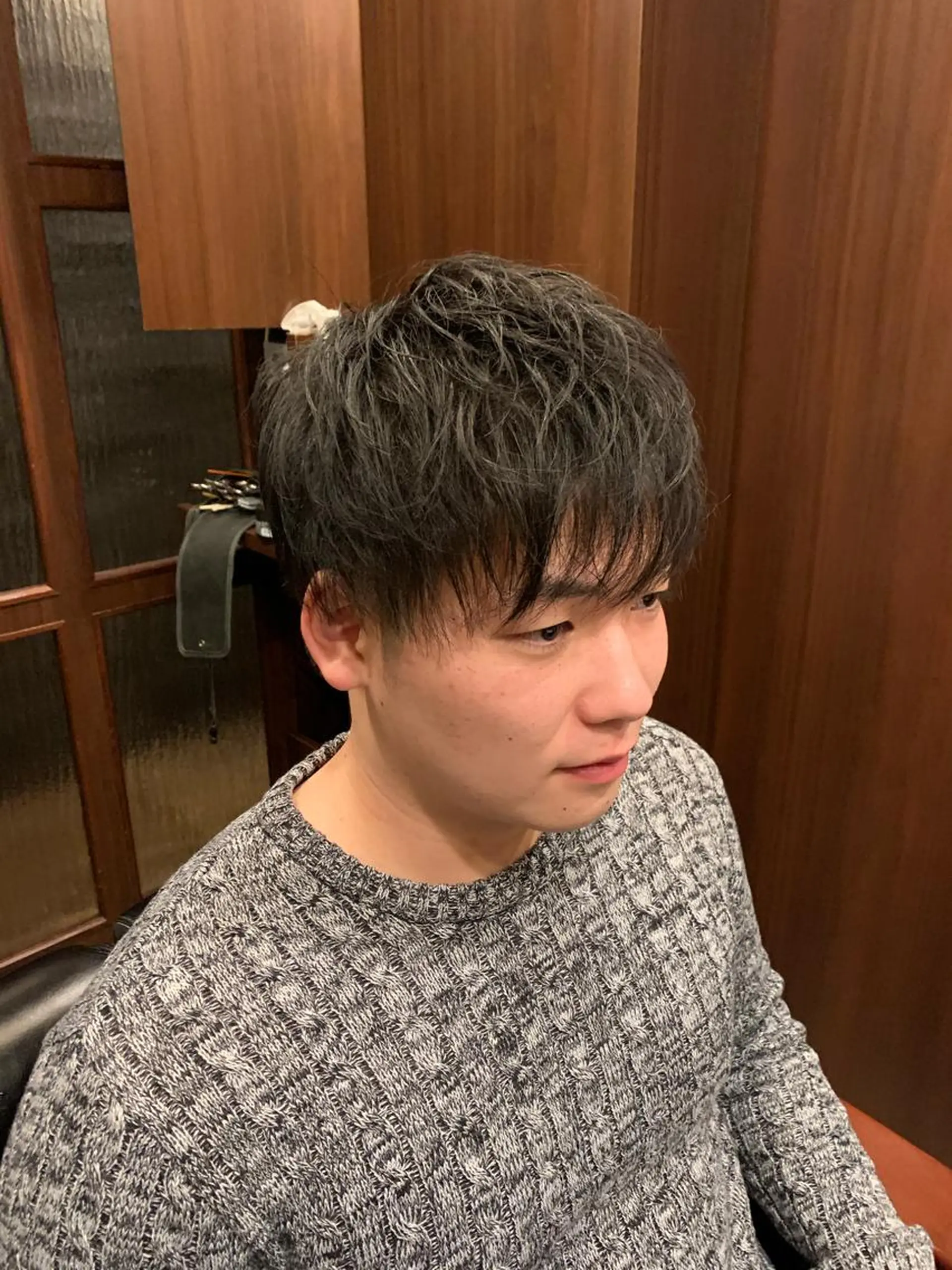 ショート メンズ 羽木 隆徒のヘアスタイル