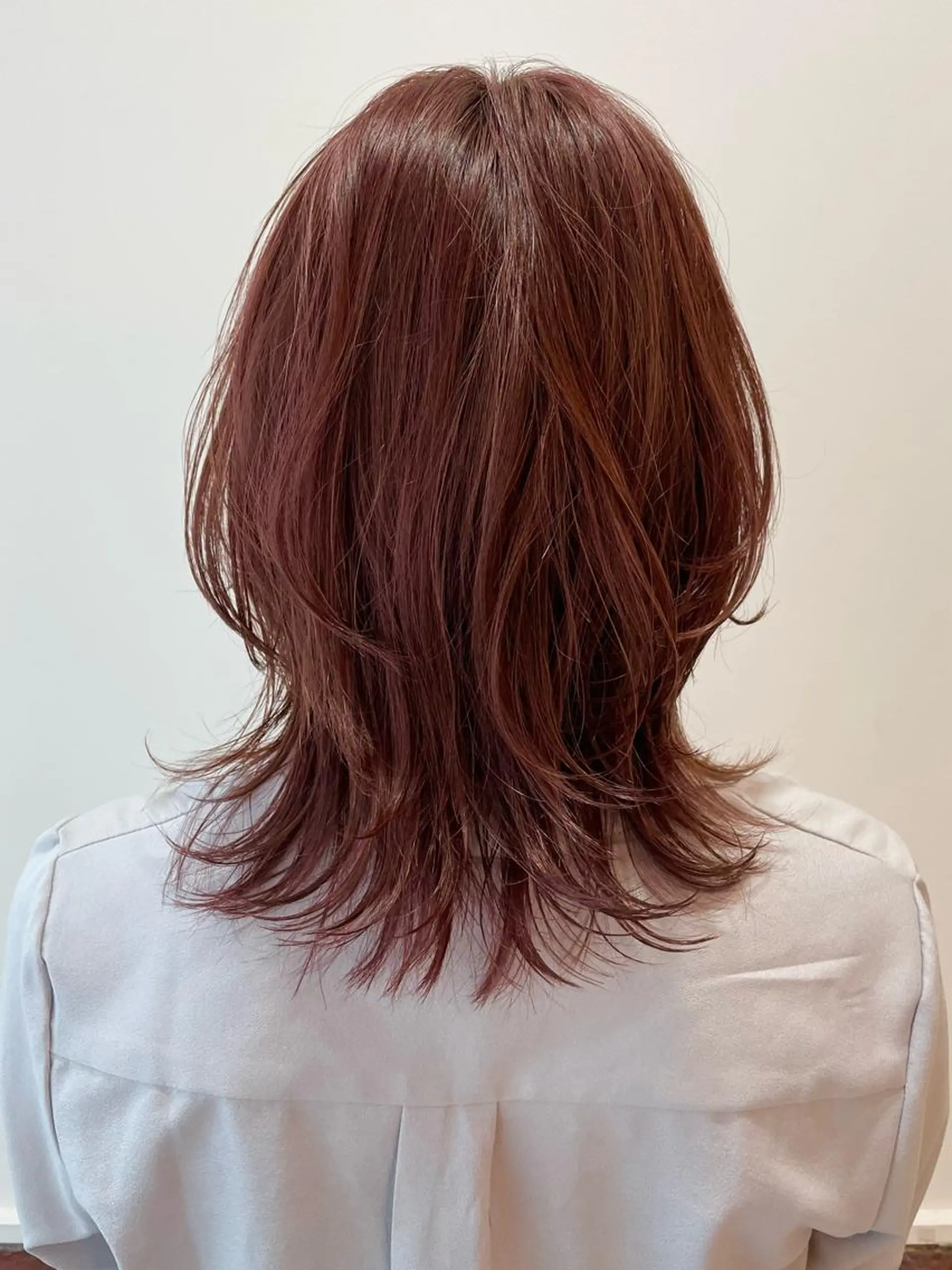 セミロング ヘアカラー 棚橋 光海のヘアスタイル