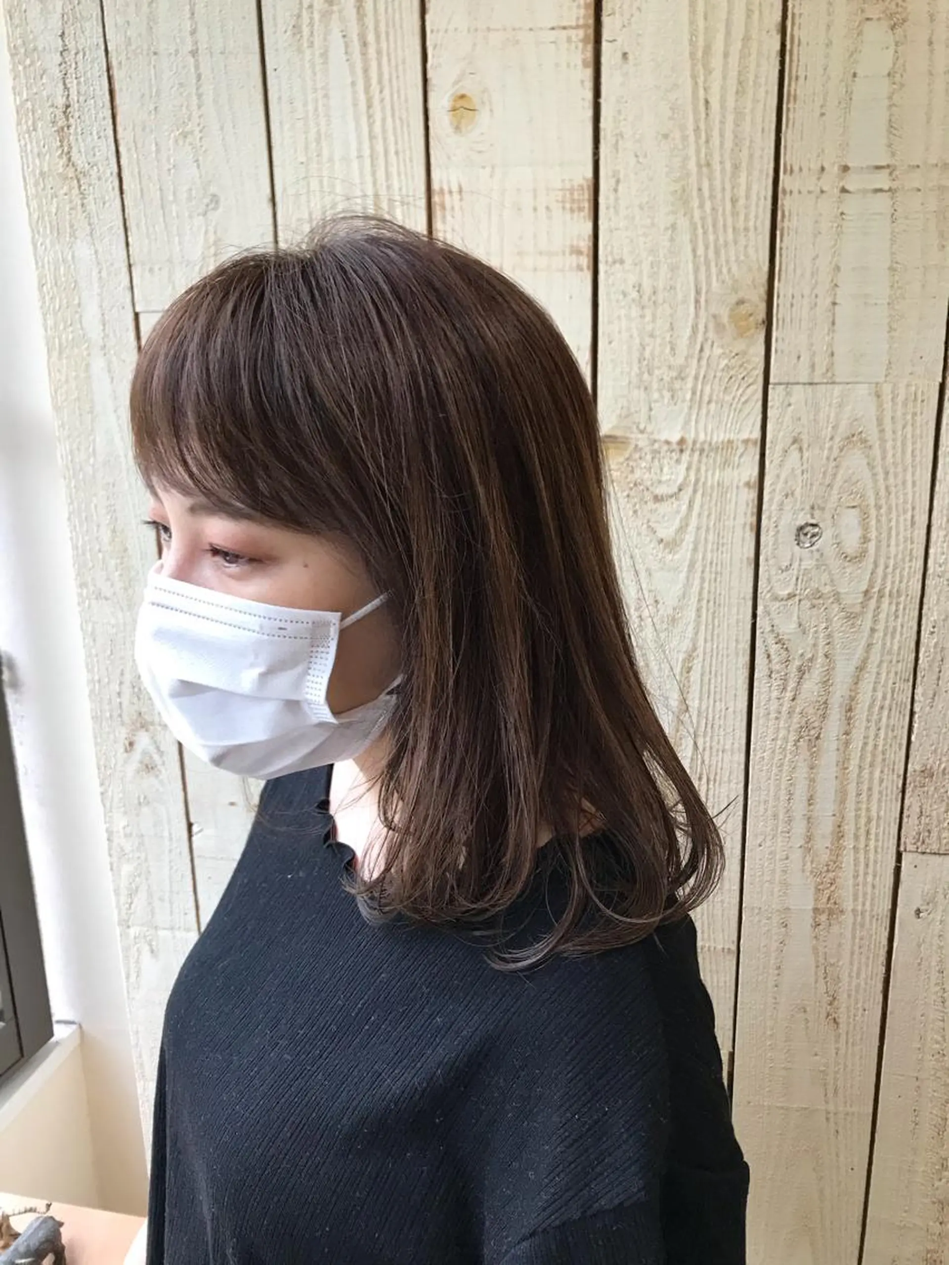 ミディアム 福田 ジュンキのヘアスタイル