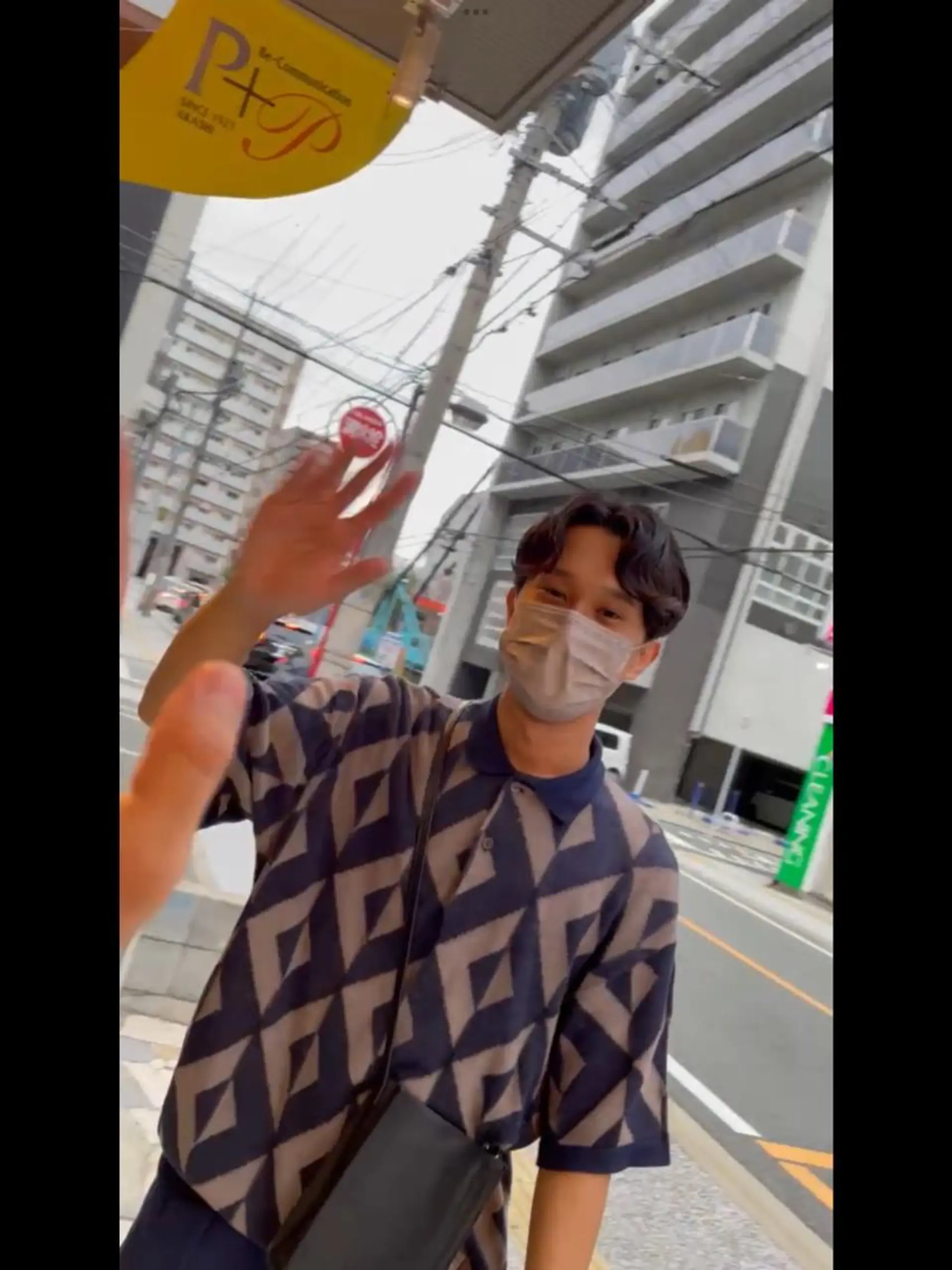 ミディアム パーマ メンズ メンズパーマ 赤司 泰樹のヘアスタイル