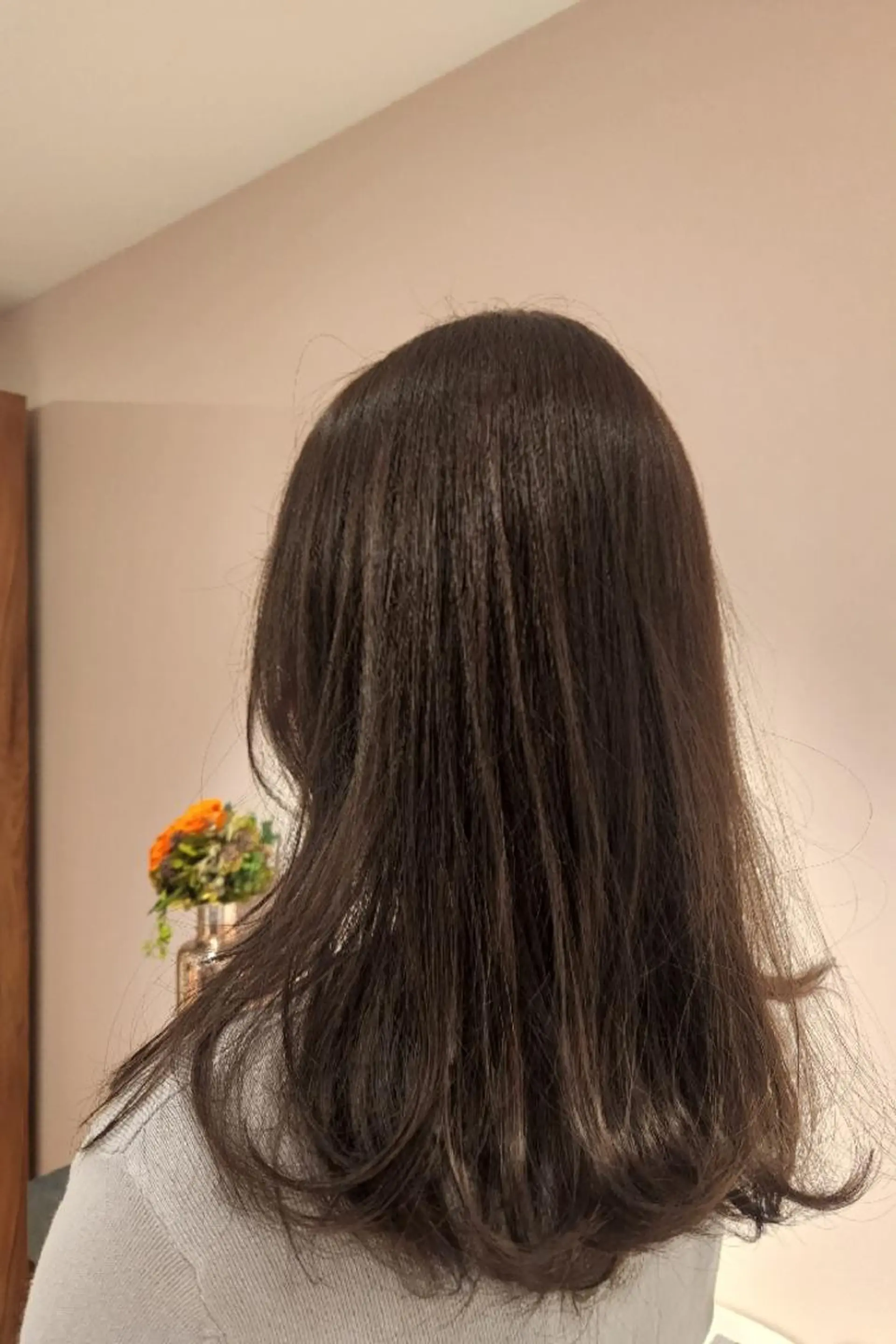 セミロング カラー グレージュ ヘアカラー ✨カット✨ 小田　なつめのヘアスタイル