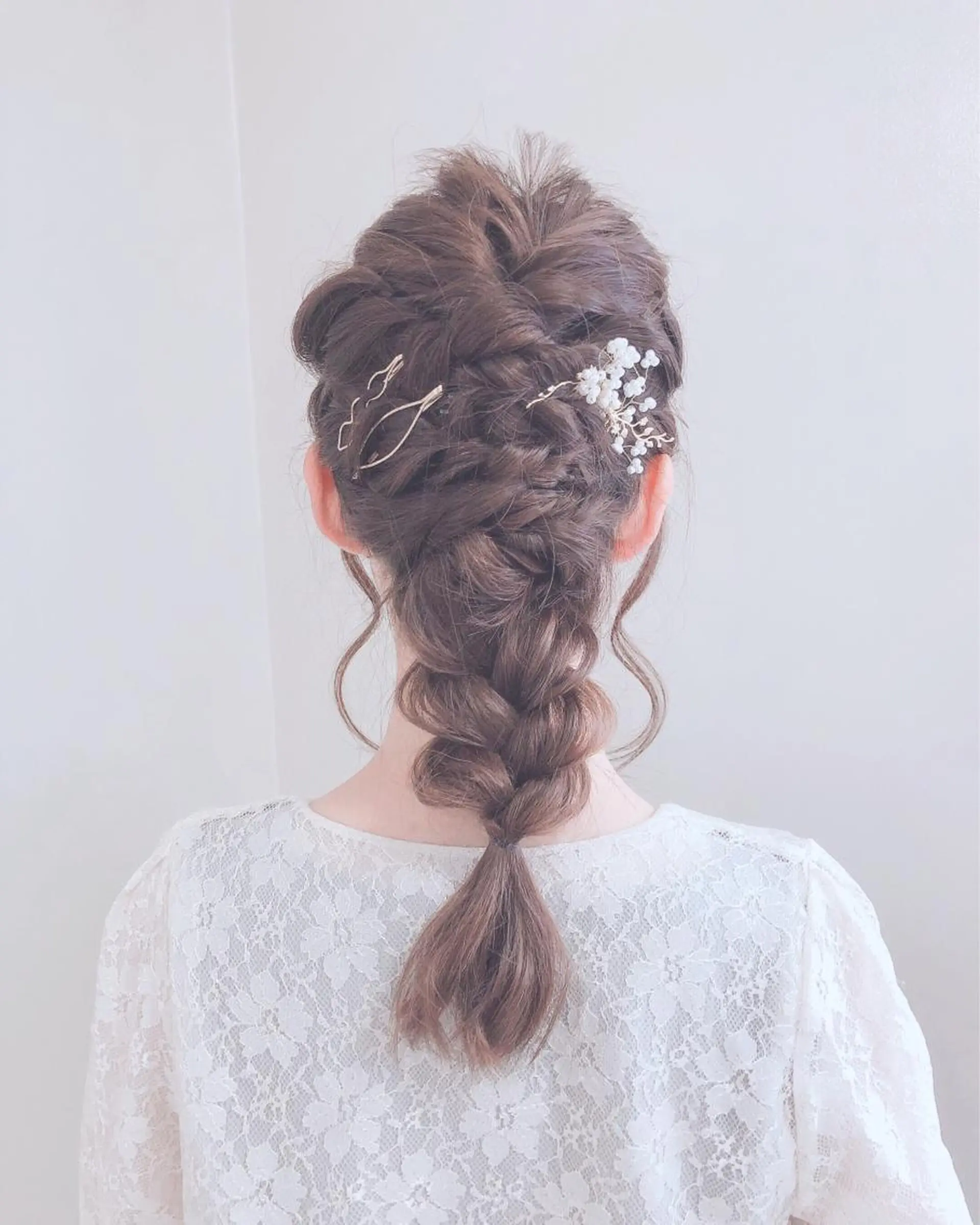 ロング カラー ヘアアレンジ ANAZAhair アナザ　ヘアーのヘアスタイル