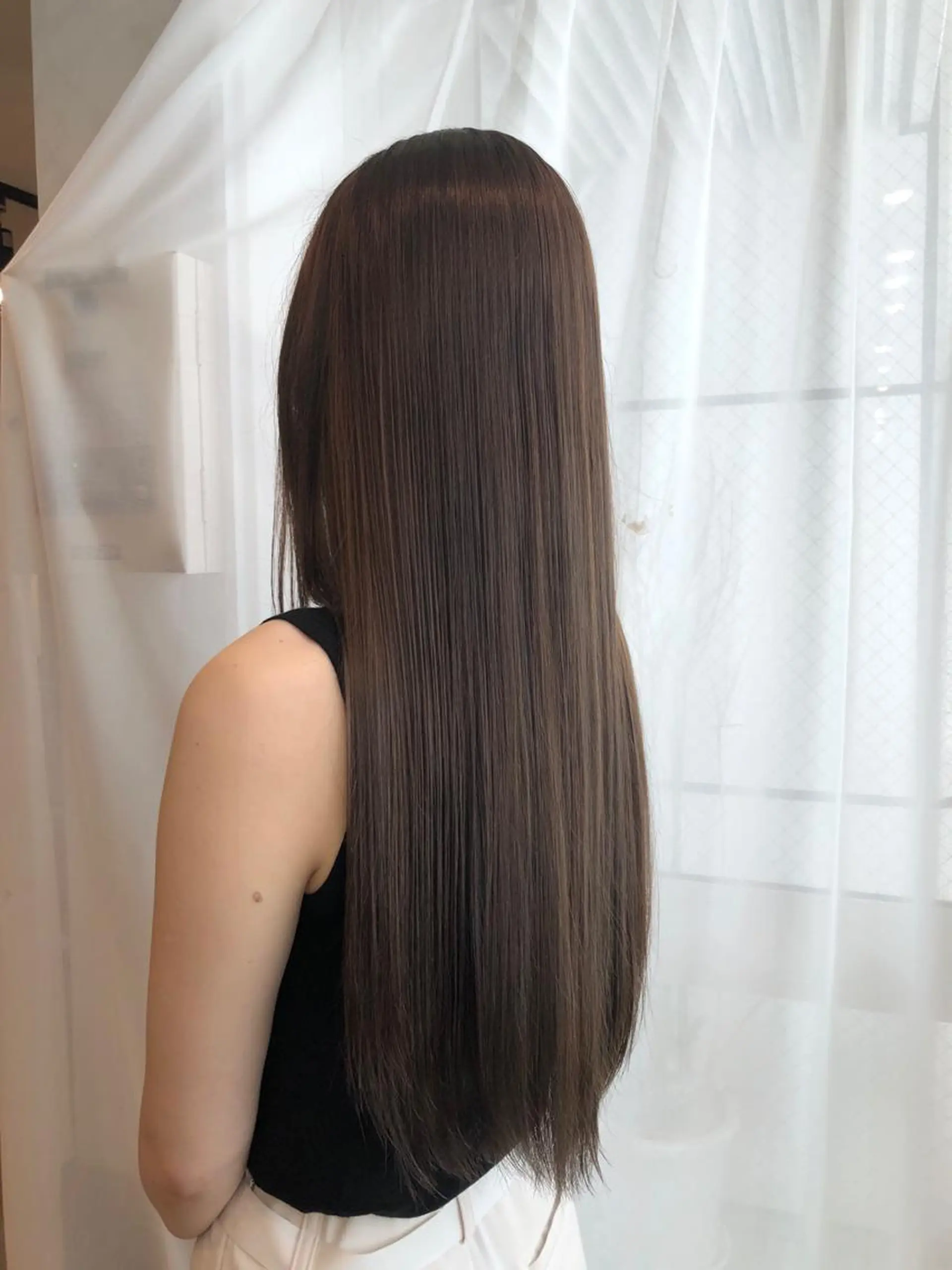 ロング カラー グレージュ ハイライトカラー 外国人風カラー ハイライト 綺麗な髪質にしたい方 限定🌈清水　祥のヘアスタイル