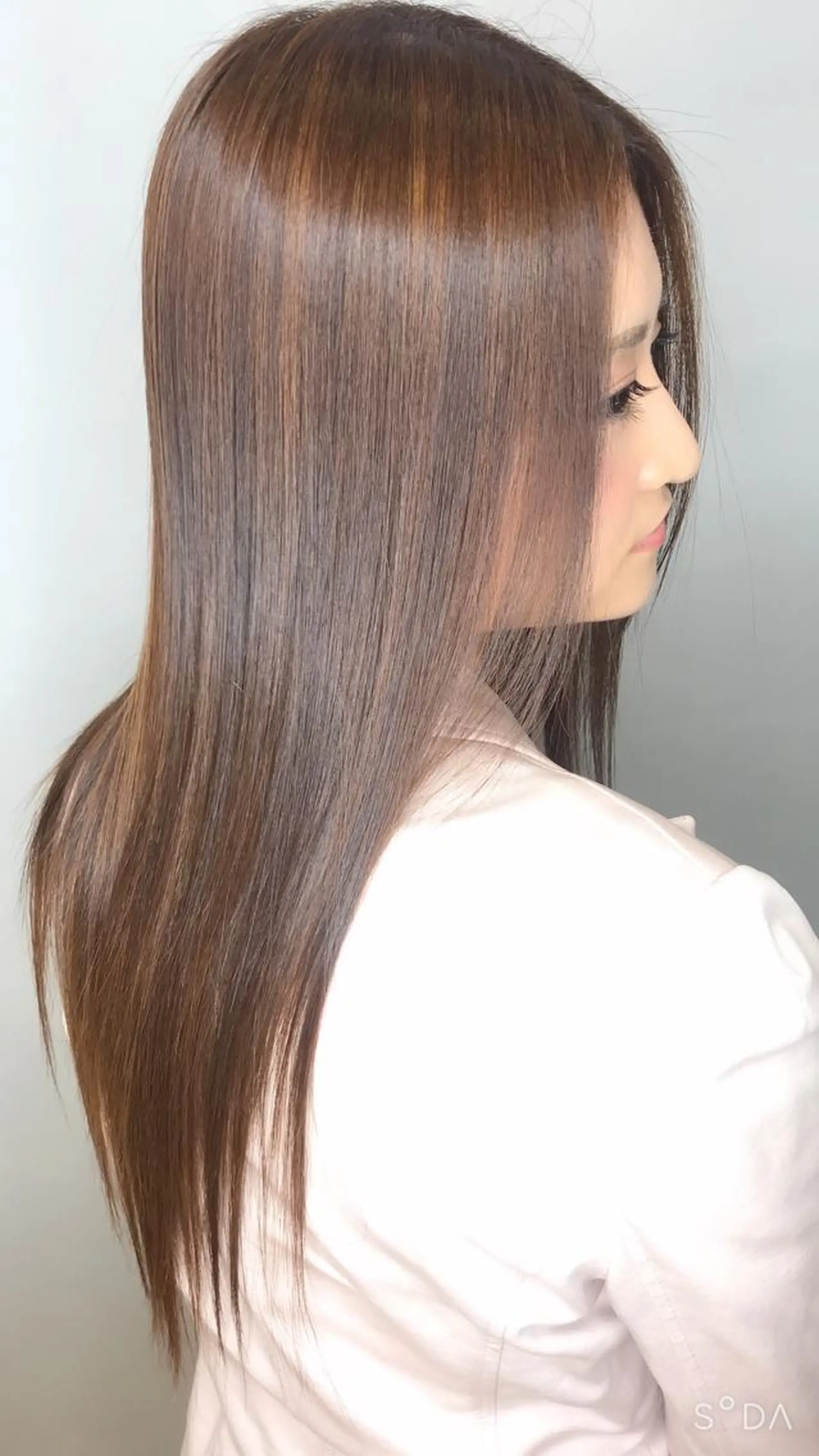 ロング 髪質改善 トリートメント 江崎 わか子のヘアスタイル