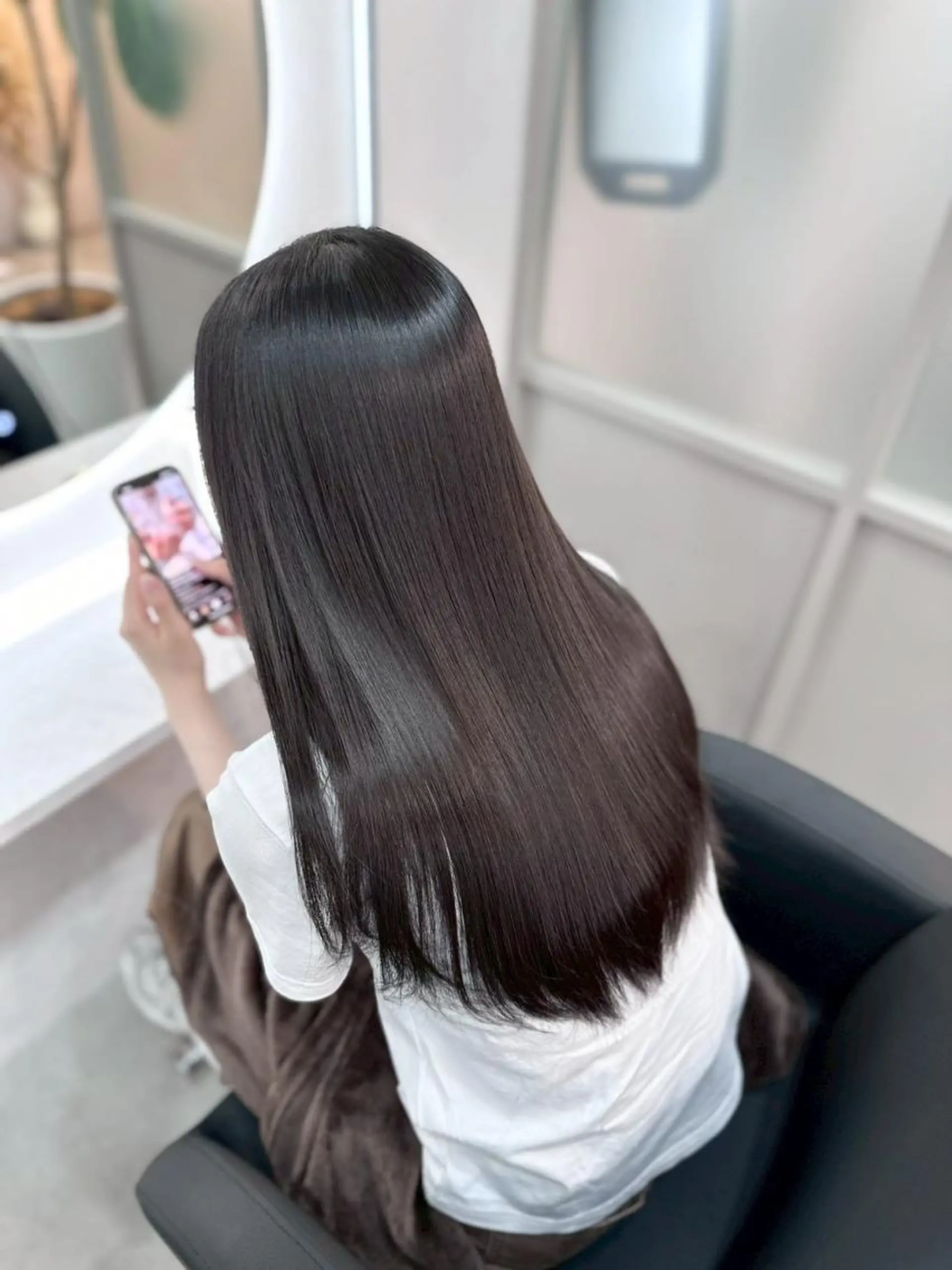 ロング カラー カット ヘアカラー トリートメント ALLEN hair 京橋店のヘアスタイル