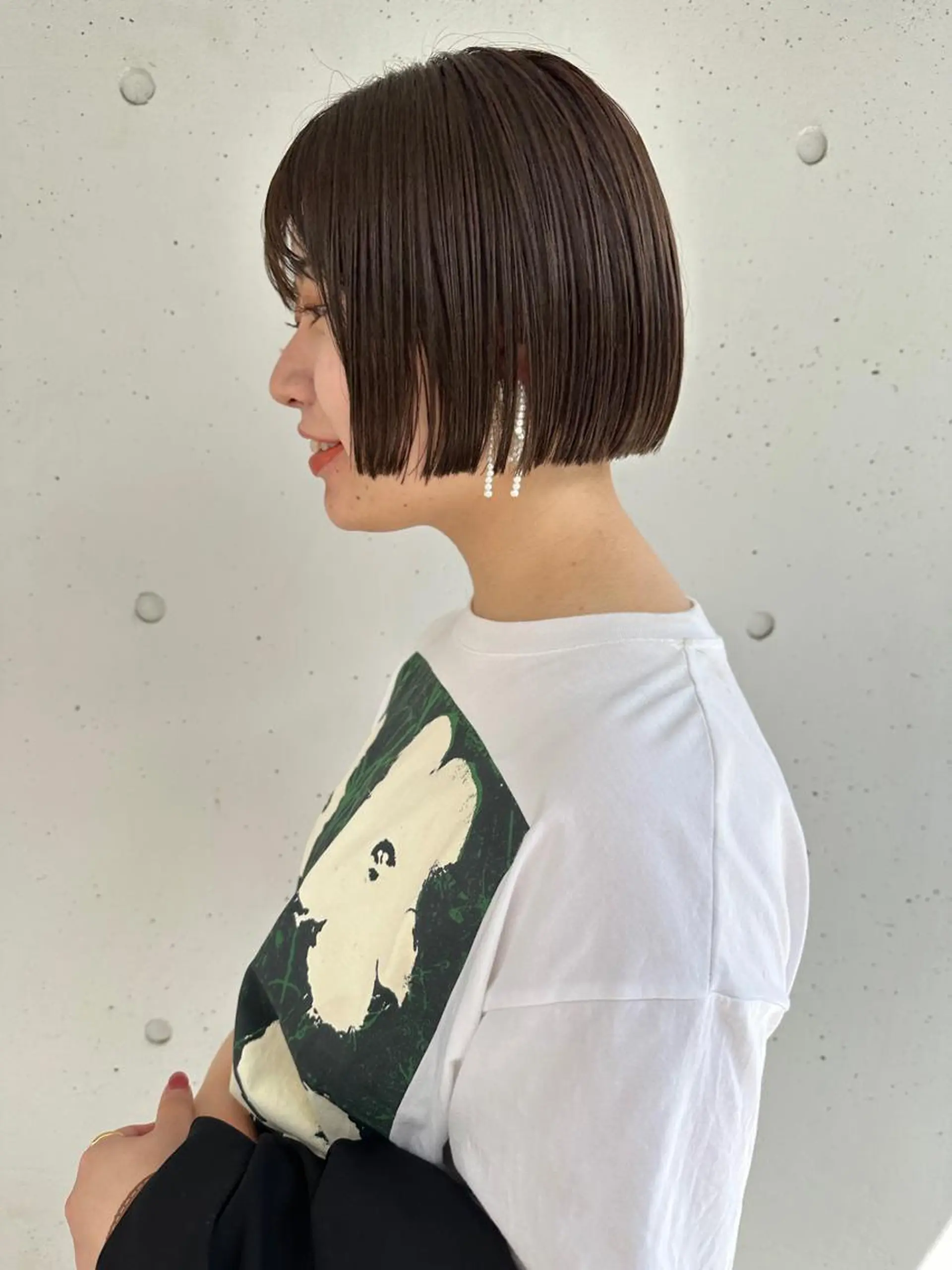 ショート カット ヘアカラー トリートメント ボブ / オージュア 🌸Mikuのヘアスタイル