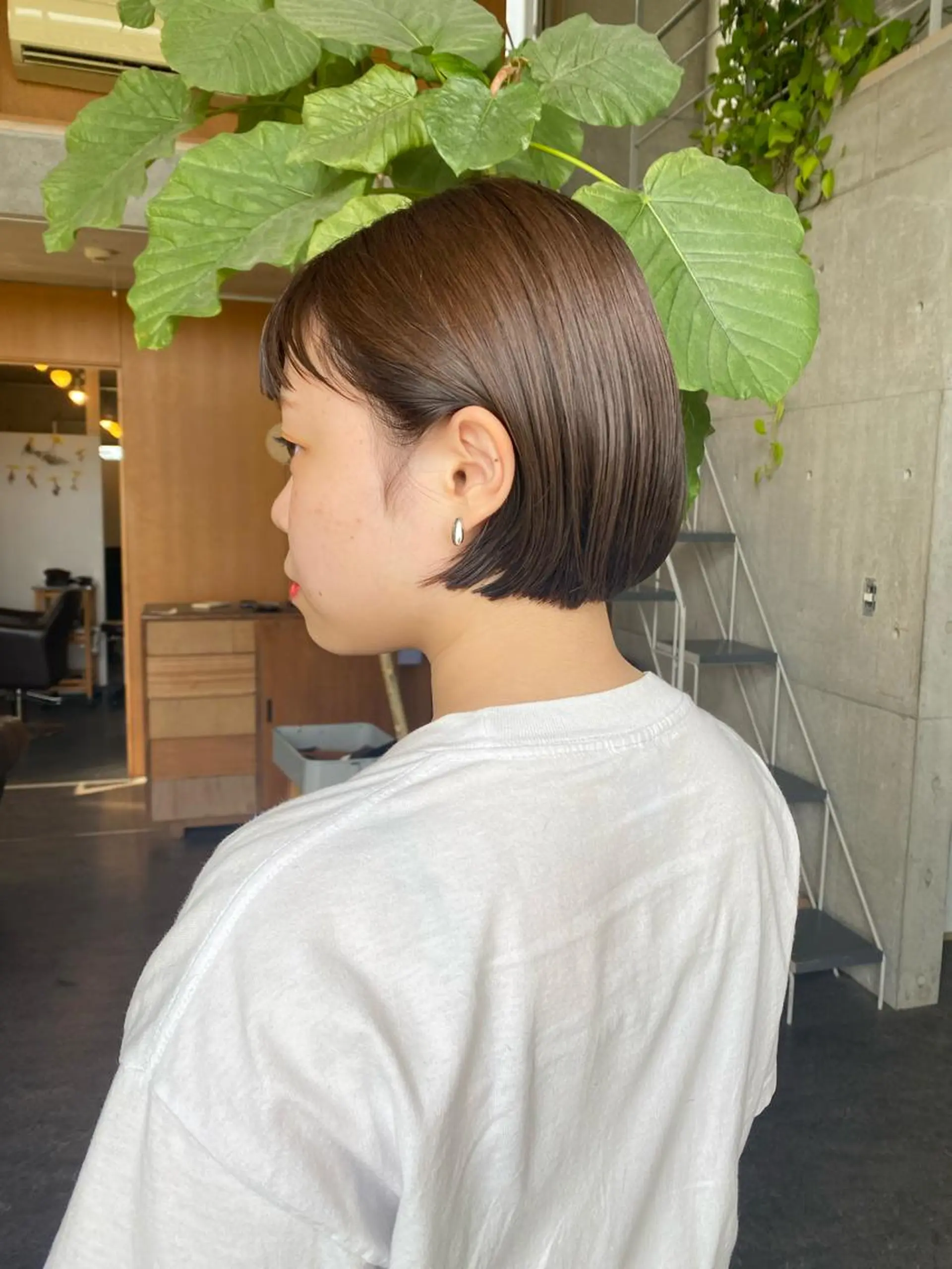 ショート カラー パーマ ヘアアレンジ メンズ ネイル マツエク・マツパ モリモト サナのヘアスタイル