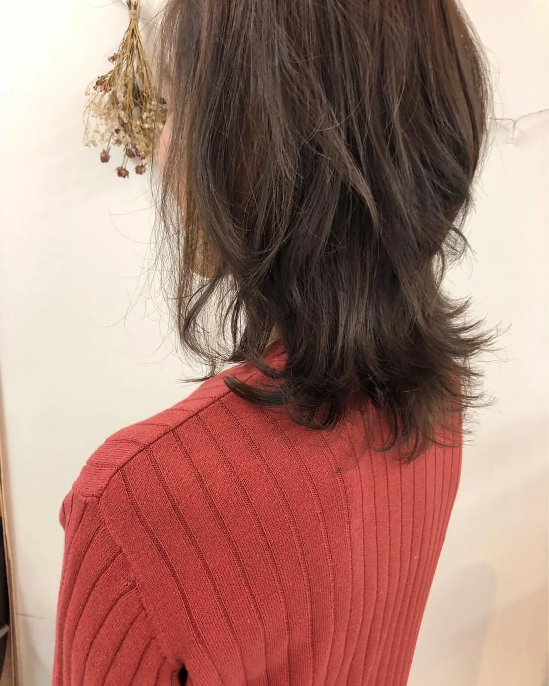 ミディアム カラー タナカ タクヤのヘアスタイル