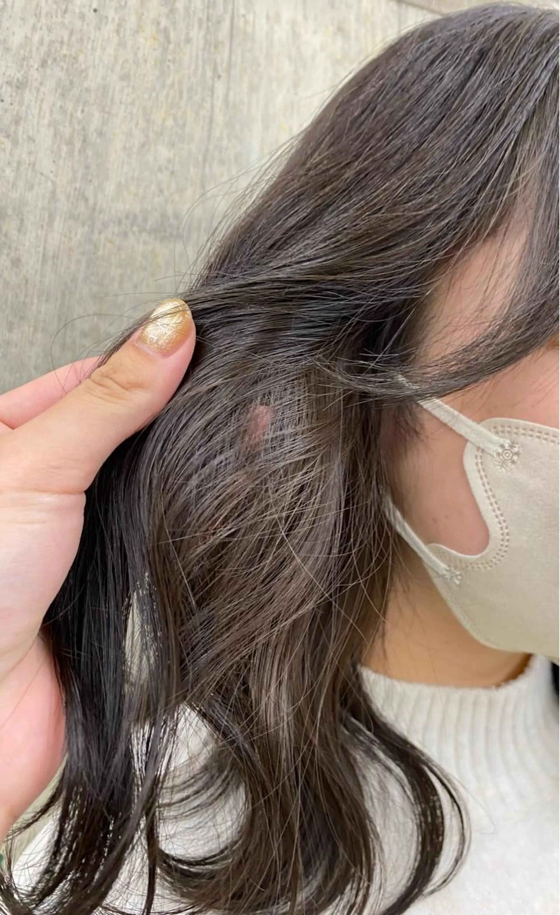 カラー ブラウンカラー ナチュラルブラウン KVELL ユナのヘアスタイル