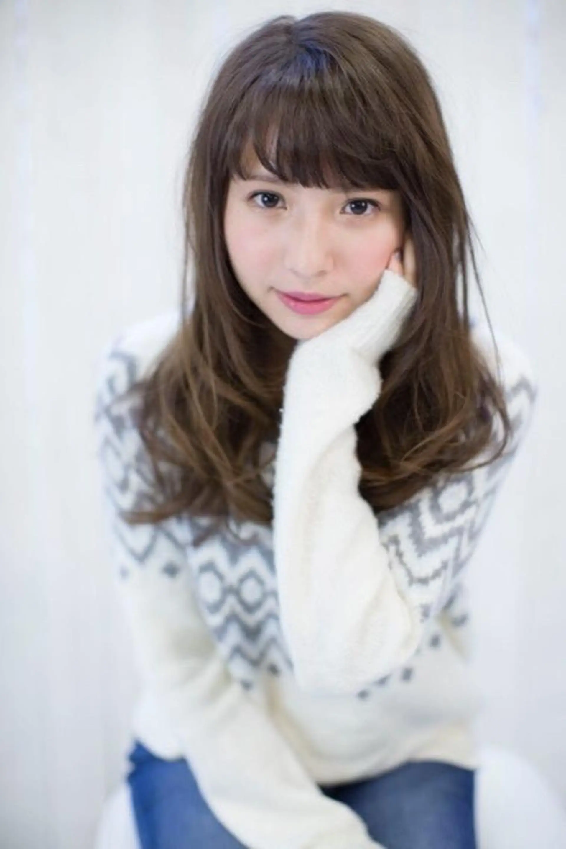 セミロング ロング カラー アッシュ ベージュカラー レイヤーカット🪽 MARINA🦩のヘアスタイル