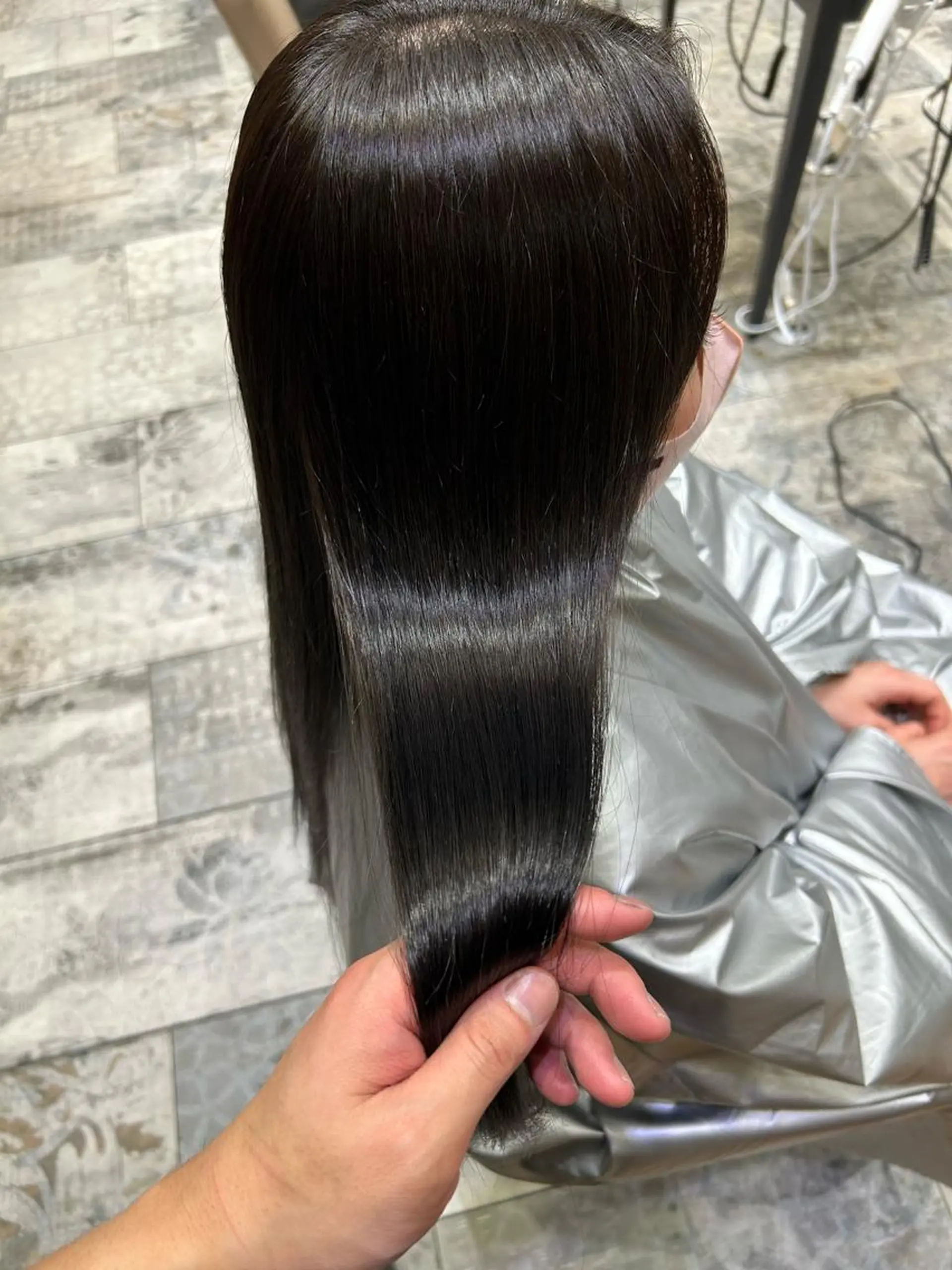 ロング カラー パーマ バレイヤージュ ブリーチ ケアブリーチ ダブルカラー ハイライトカラー カット ヘアカラー 縮毛矯正 トリートメント 新宿✨顔周りカット 韓国ヘア/坂本亜裟海のヘアスタイル