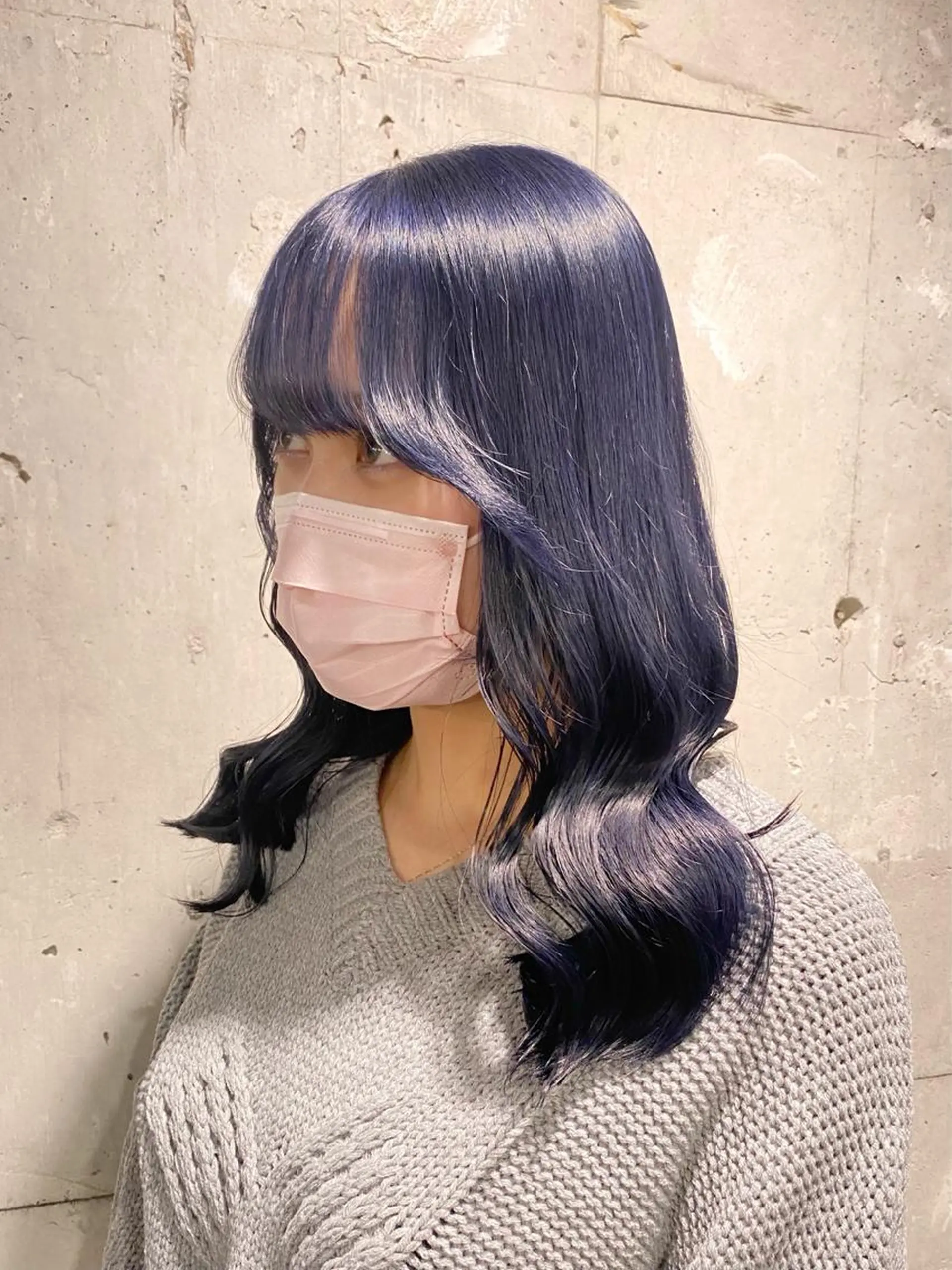セミロング カラー カット ヘアカラー トリートメント ヘッドスパ ヘアセット エフェクトブリーチ 🌟前澤啓太朗のヘアスタイル