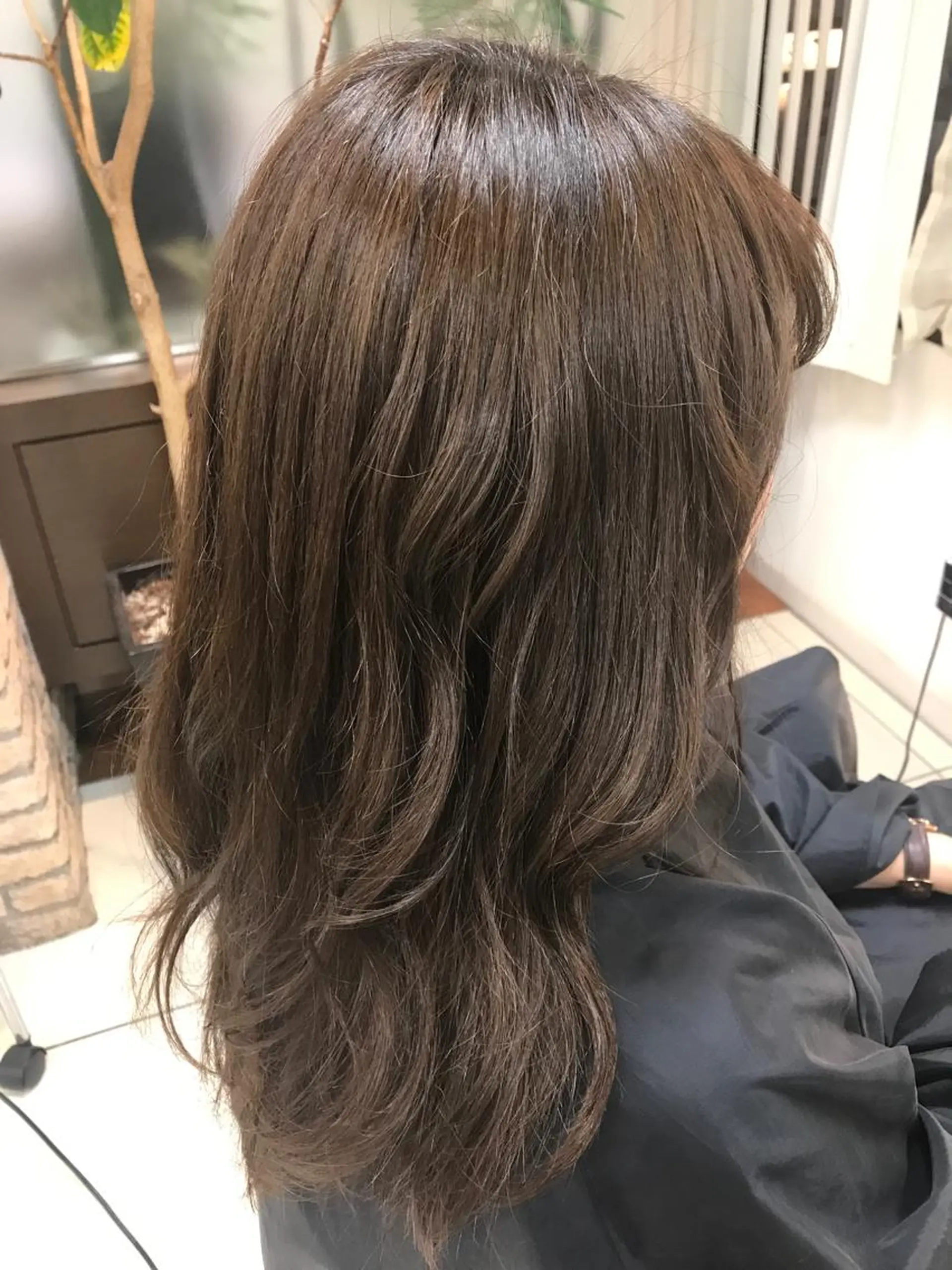 ロング カラー ヘアカラー 馴染ませNo.1🧃 エクステ・アレンジのヘアスタイル