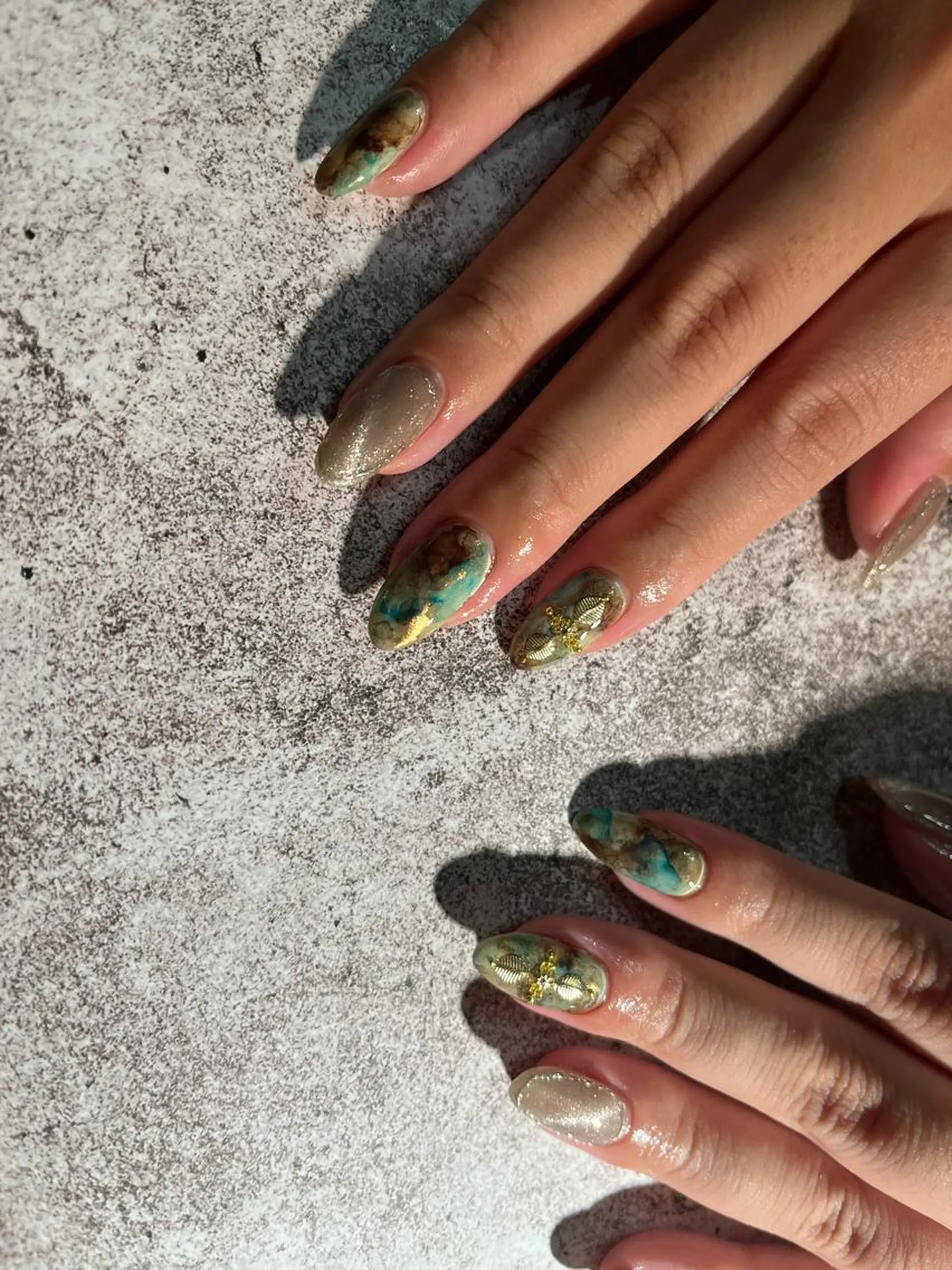 ネイル アートネイル マグネットネイル ハンドネイル Kimura Yukoのネイルデザイン