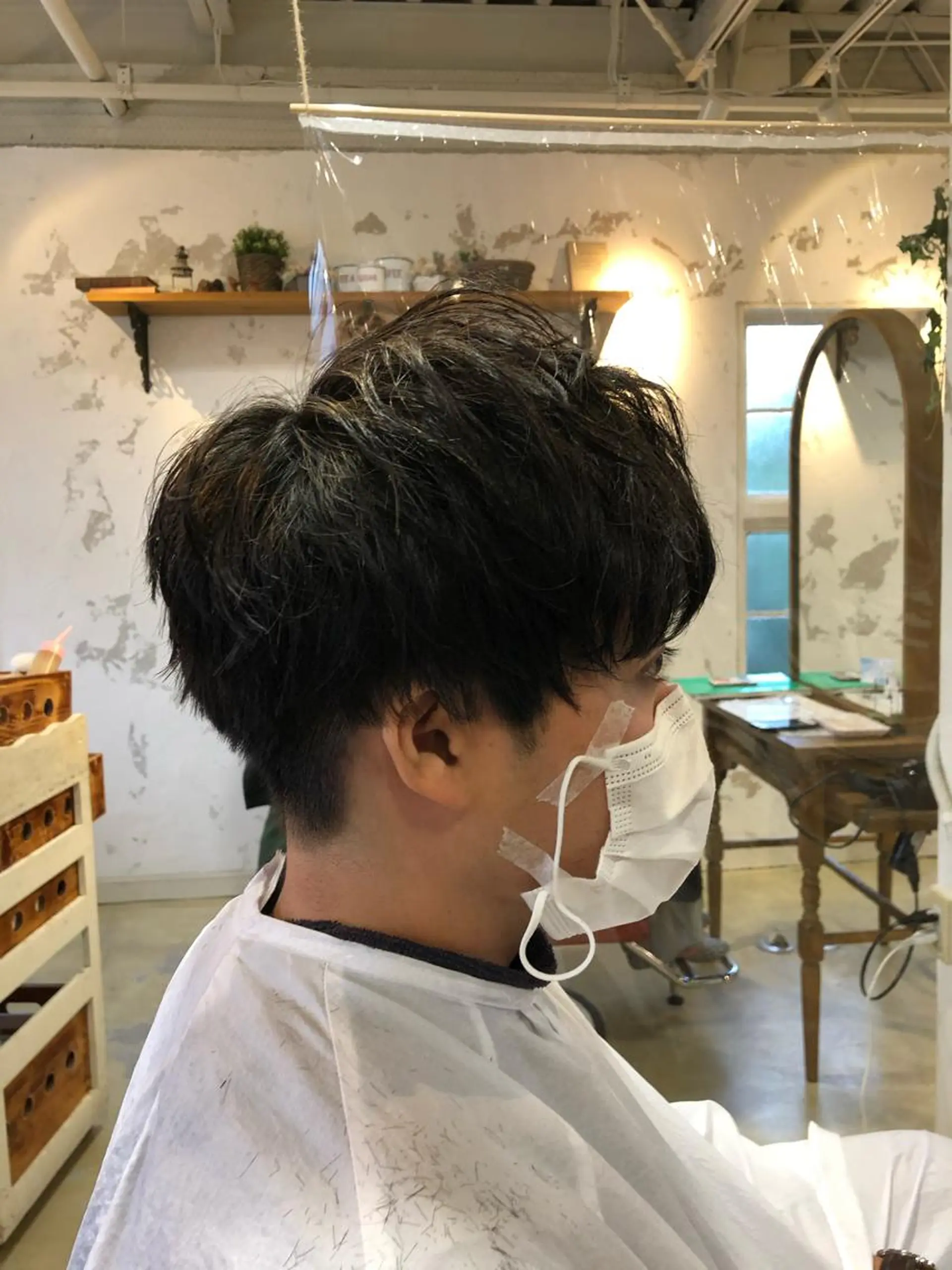 ミディアム カラー 黒髪 レイヤー/髪質改善 /YUUKI/船橋のヘアスタイル