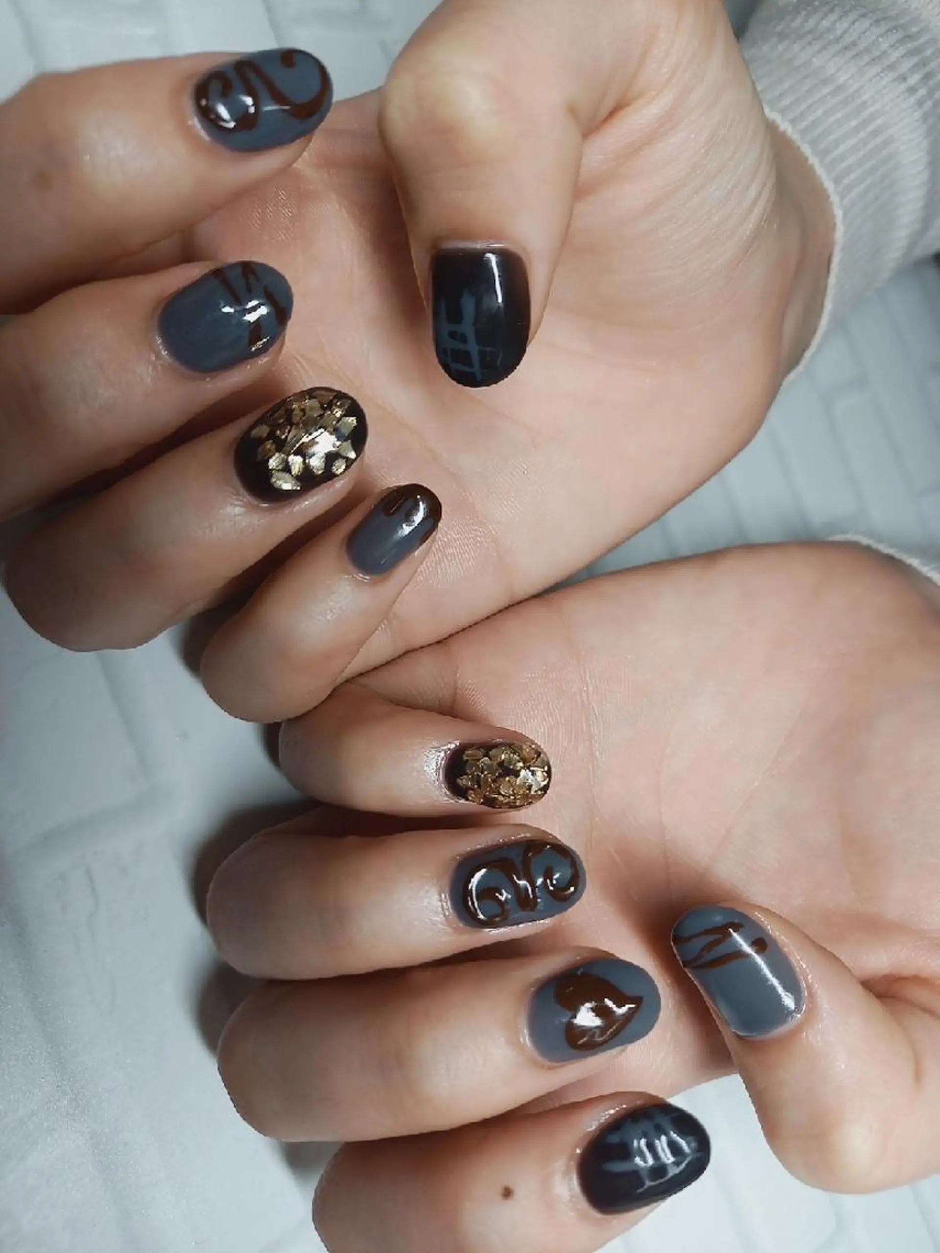 ネイル バレンタイン ハンドネイル salon de  Princessのネイルデザイン