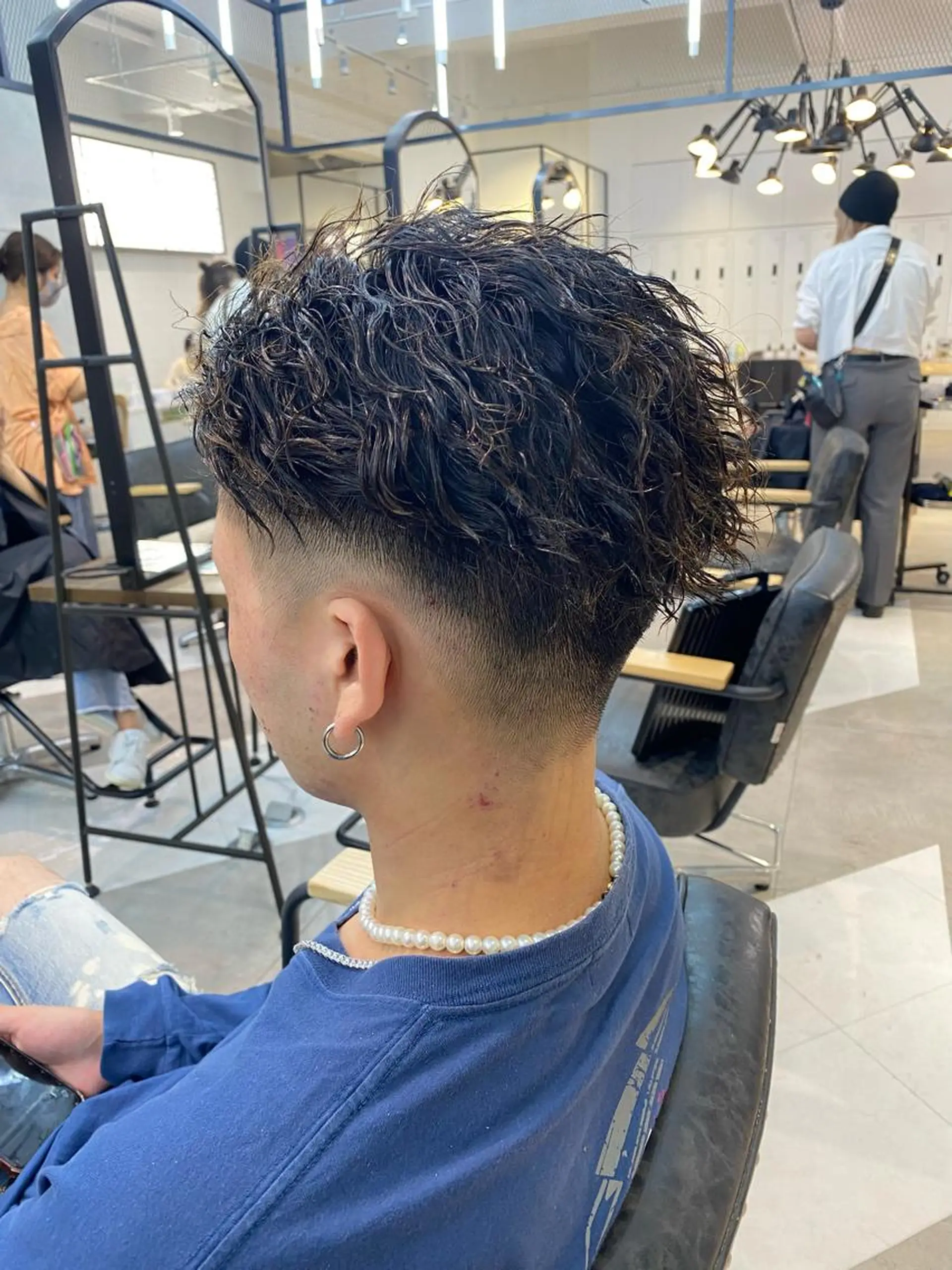 パーマ メンズ 新宿【メンズパーマ】 塩澤太一のヘアスタイル