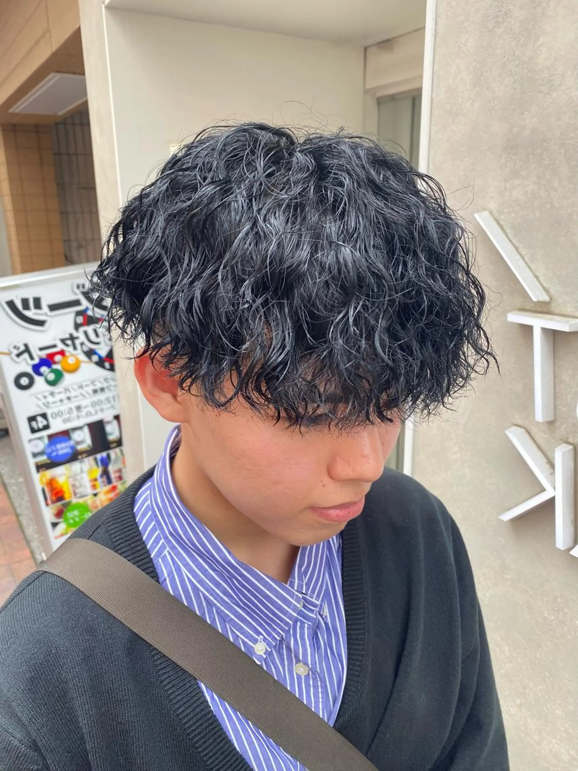 パーマ メンズ 新宿【メンズパーマ】 塩澤太一のヘアスタイル