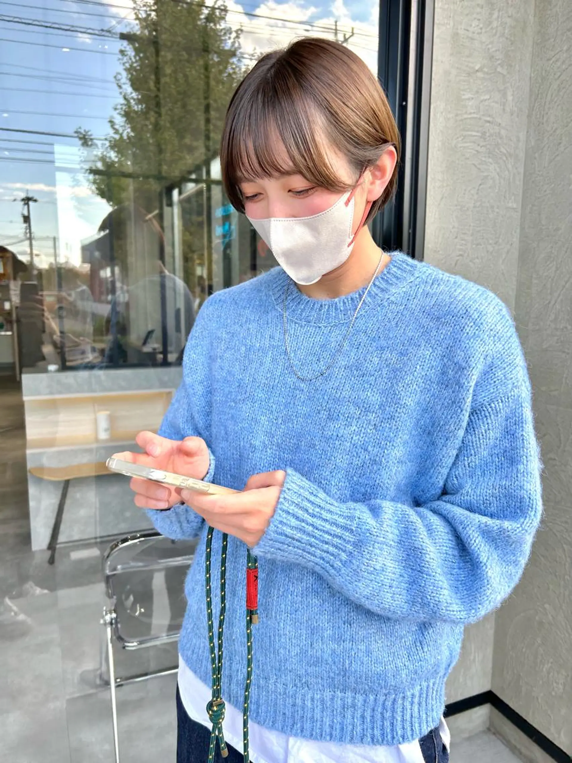 ショート カラー 一ノ瀬 暁のヘアスタイル