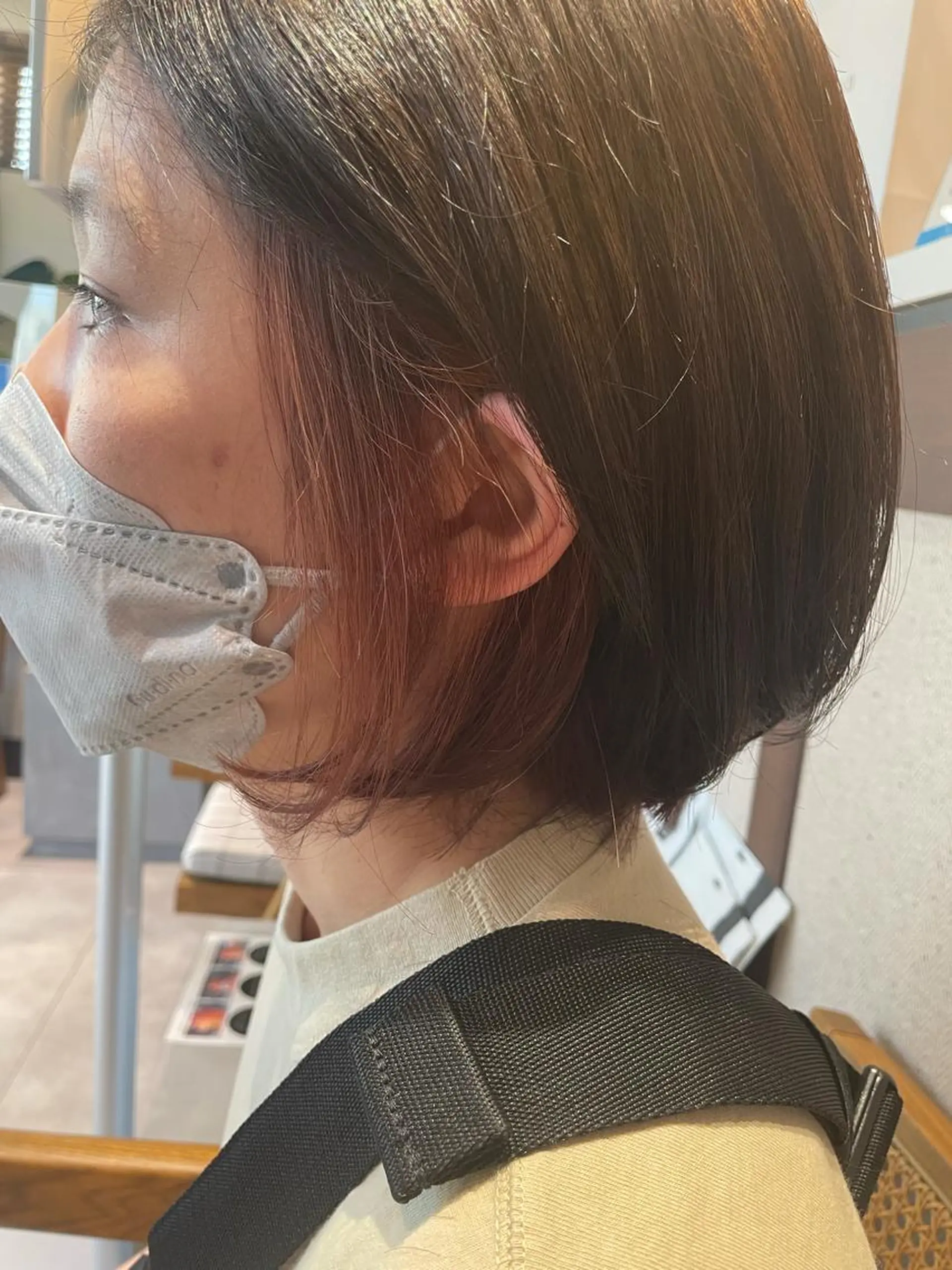 ショート カラー ヘアカラー 高木 櫻のヘアスタイル