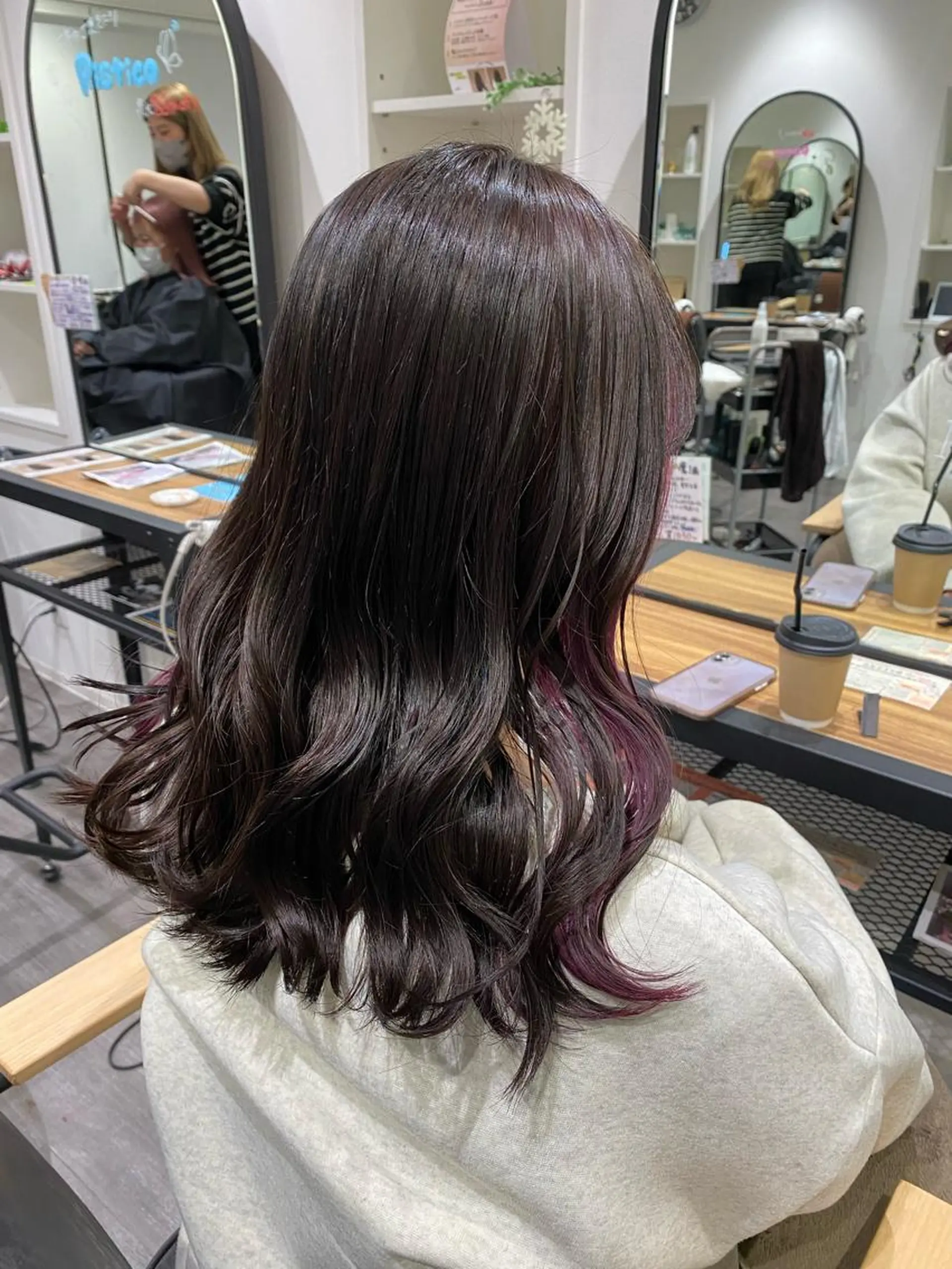 セミロング ヘアカラー cocotte🌿 amaneのヘアスタイル