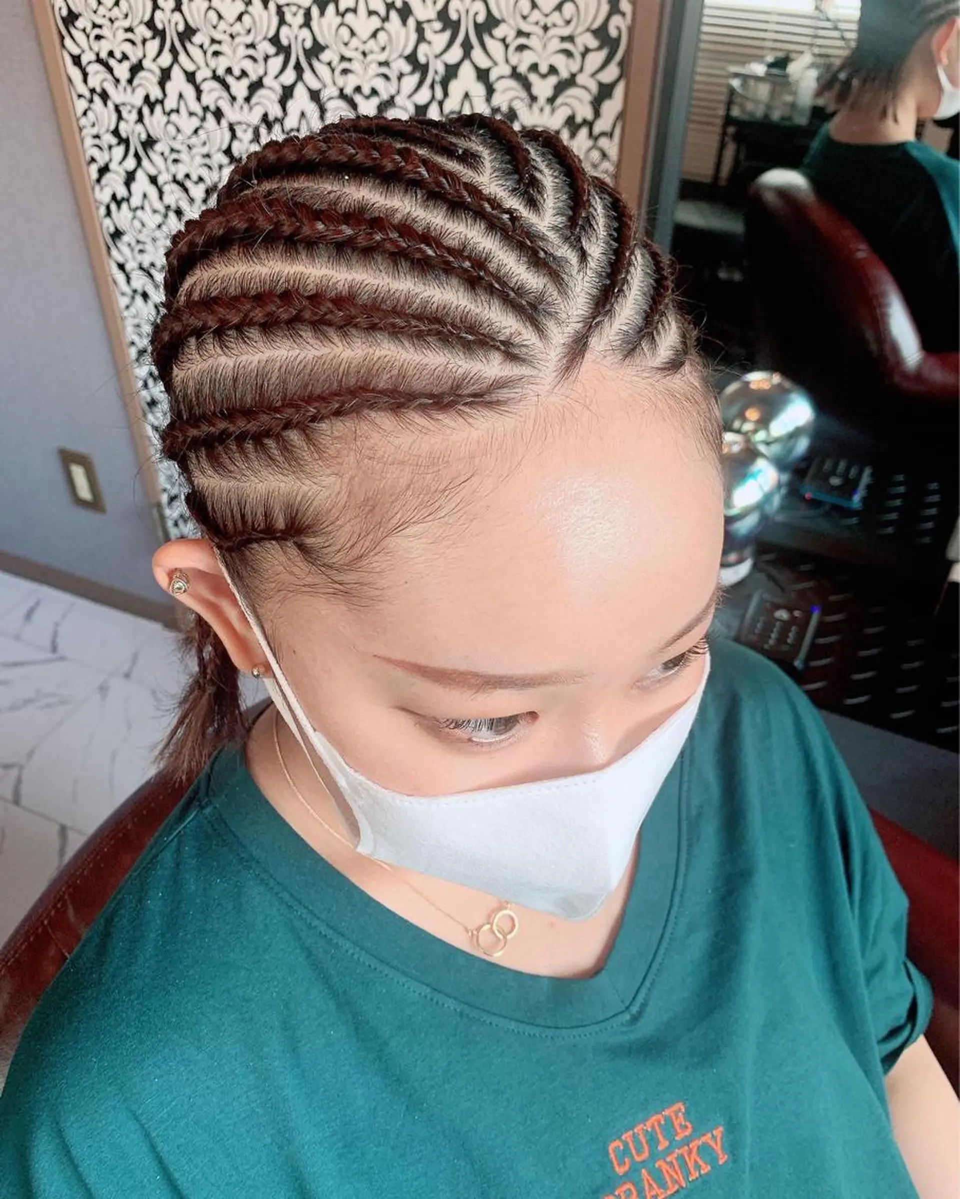 ミディアム ヘアアレンジ ヘアセット SPINEL Sawaのヘアスタイル