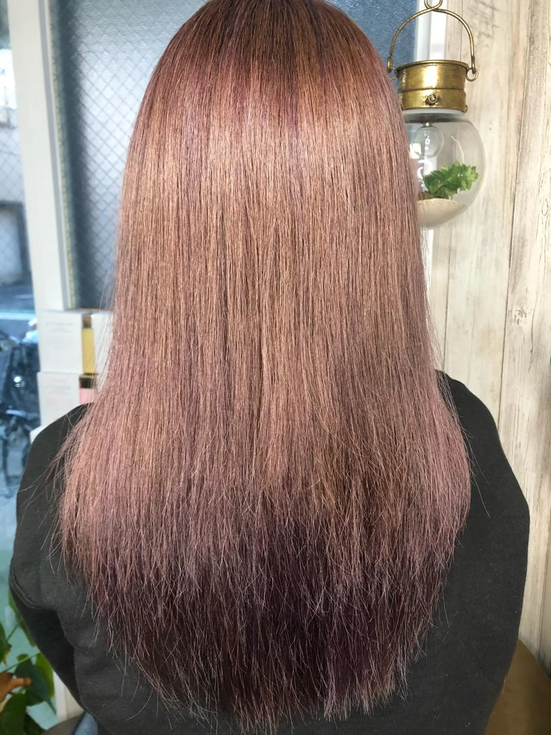 ロング カット ヘアカラー トリートメント 🐆アンドウ チカコ🦓のヘアスタイル