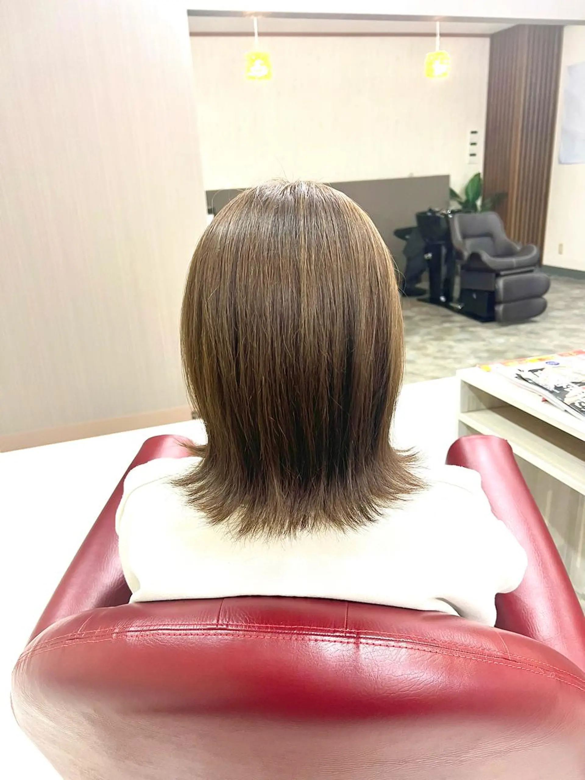 ミディアム カラー アディクシーカラー ブリーチ ブリーチなしカラー KEN 🌟のヘアスタイル