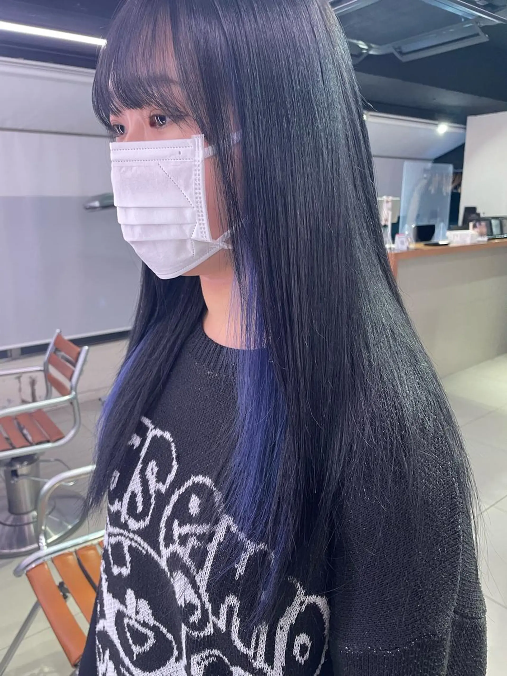 ロング たかはし はるかのヘアスタイル